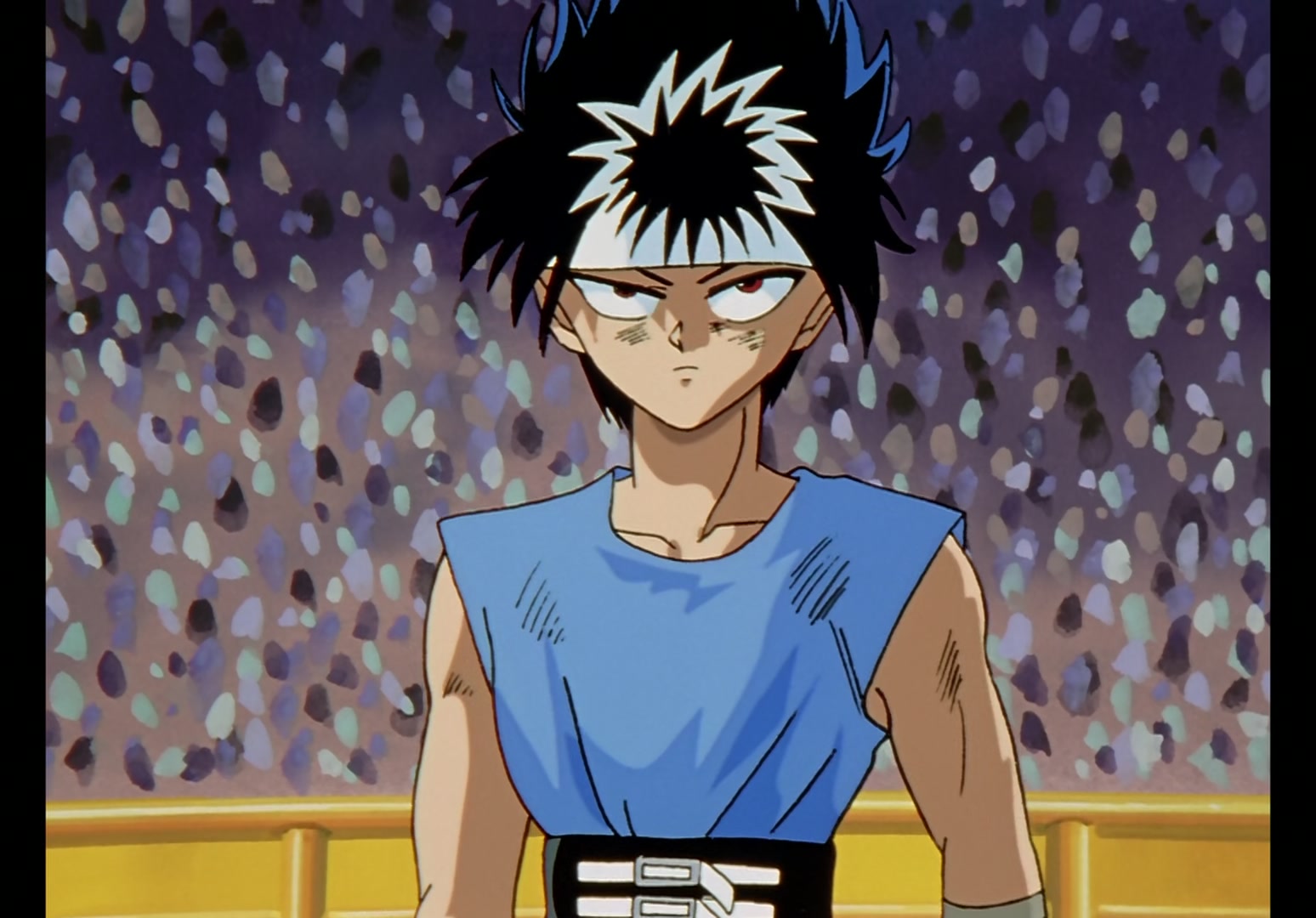 Yu Yu Hakusho Ep 45: Hiei Battles On @ 00:16:25