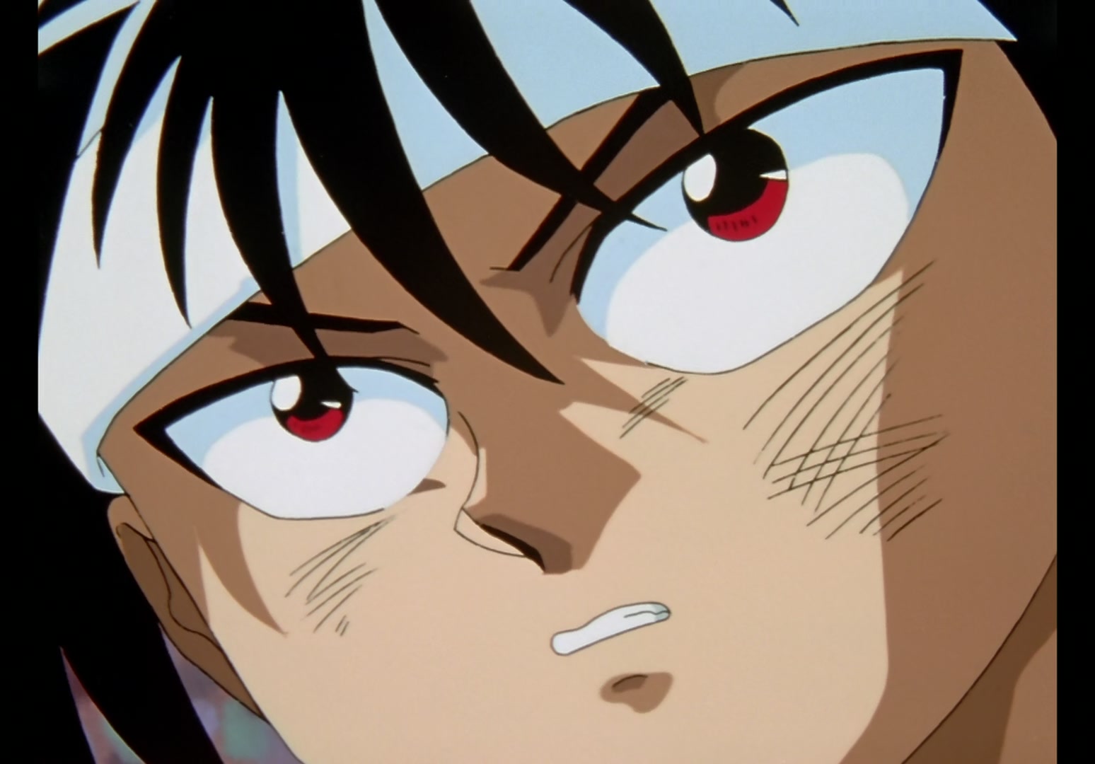 Yu Yu Hakusho Ep 45: Hiei Battles On @ 00:16:36