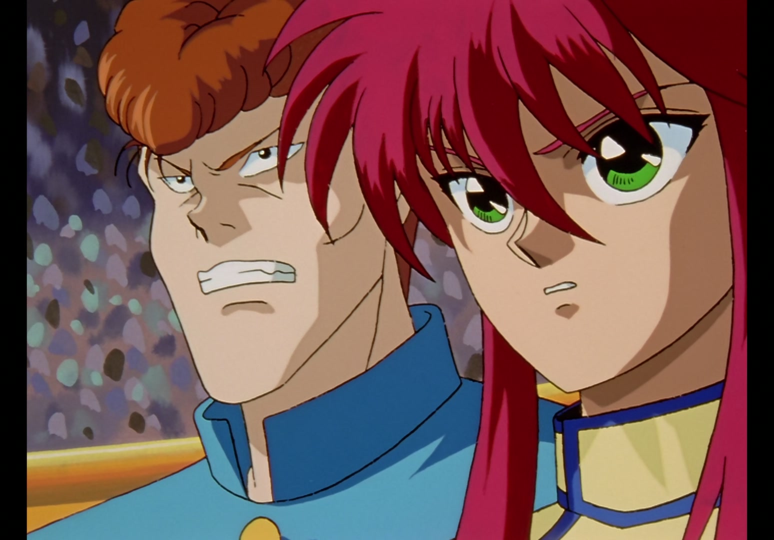Yu Yu Hakusho Ep 45: Hiei Battles On @ 00:16:48