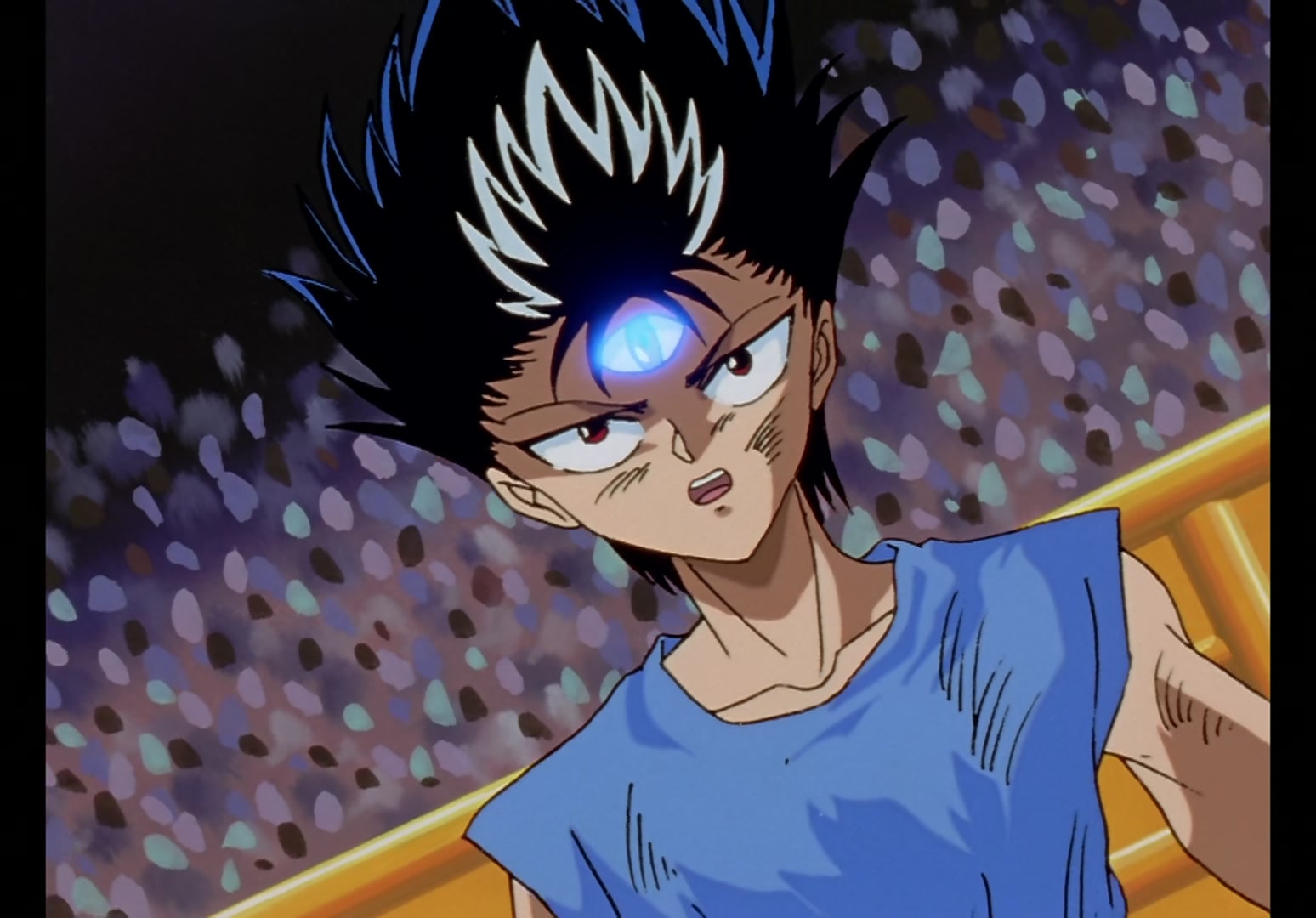 Yu Yu Hakusho Ep 45: Hiei Battles On @ 00:17:07