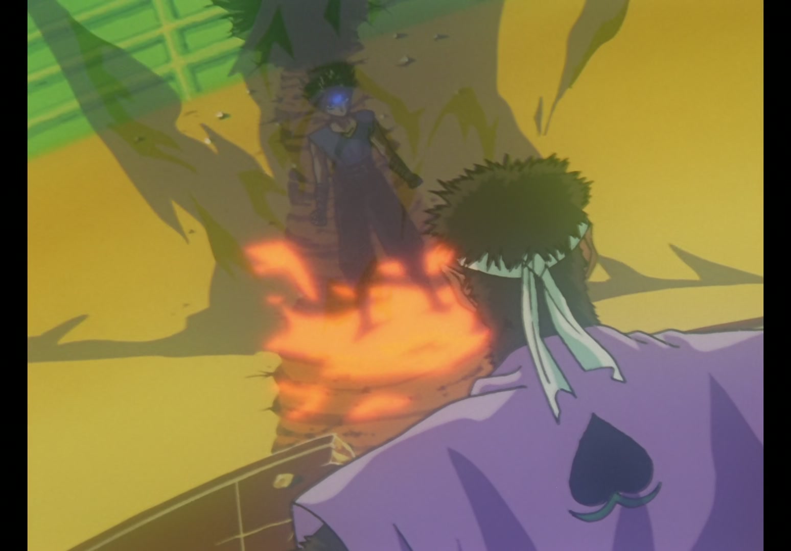Yu Yu Hakusho Ep 45: Hiei Battles On @ 00:17:22