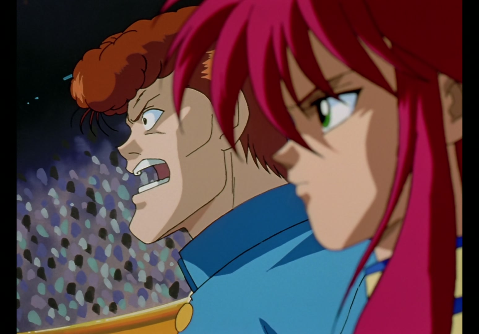 Yu Yu Hakusho Ep 45: Hiei Battles On @ 00:17:37