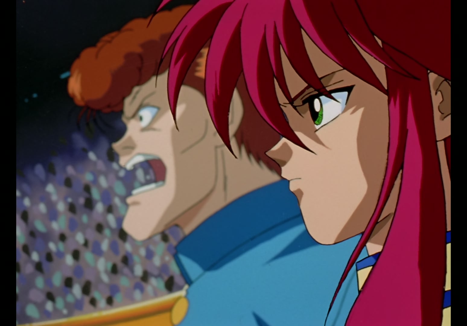 Yu Yu Hakusho Ep 45: Hiei Battles On @ 00:17:45