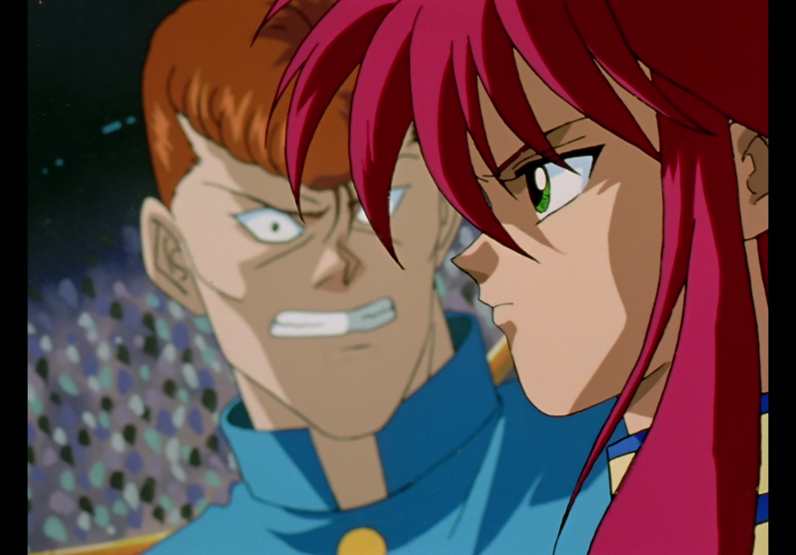 Yu Yu Hakusho Ep 45: Hiei Battles On @ 00:18:11