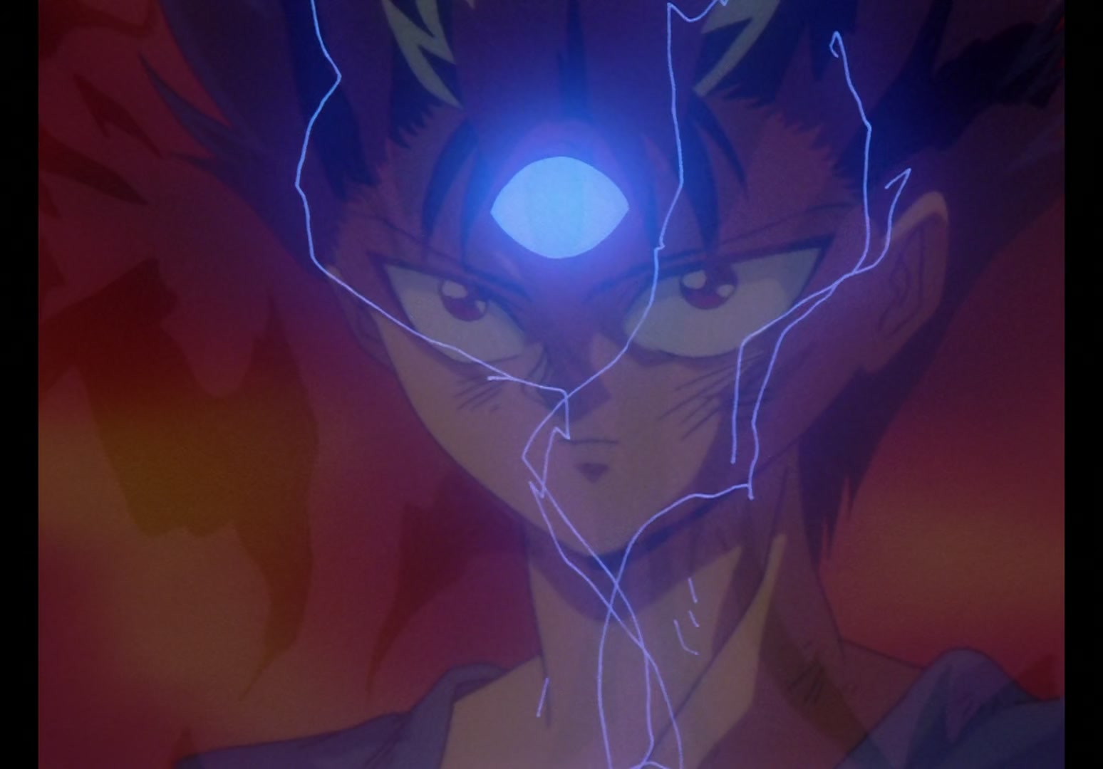 Yu Yu Hakusho Ep 45: Hiei Battles On @ 00:18:19