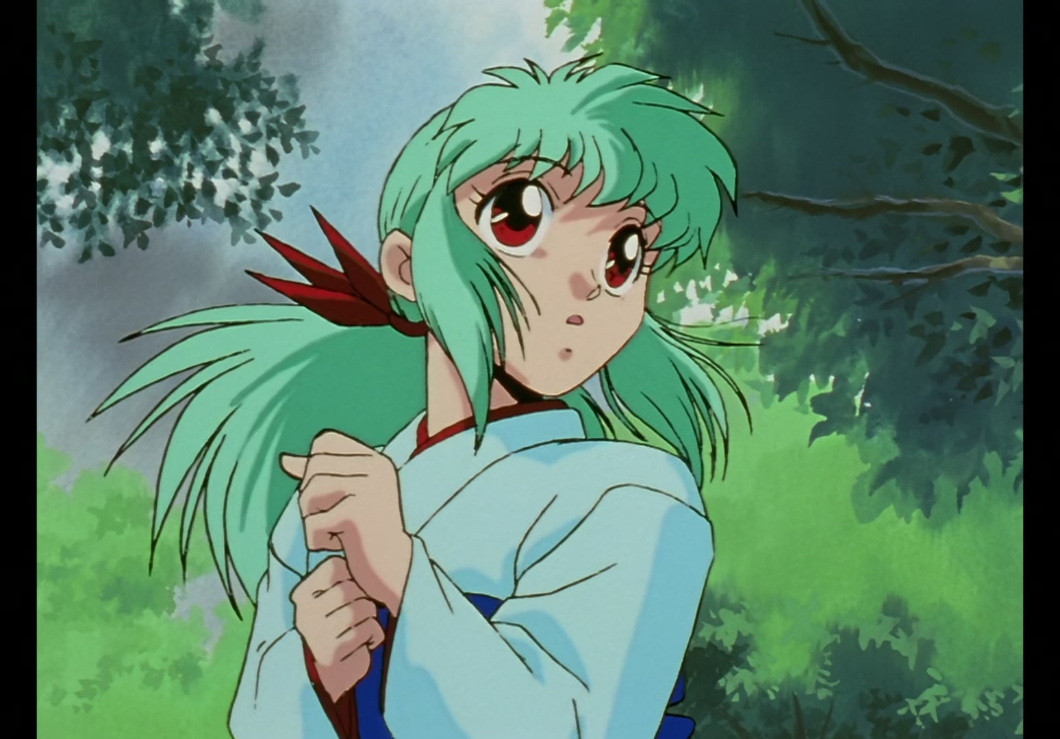 Yu Yu Hakusho Ep 47: Legendary Bandit: Yoko Kurama @ 00:16:06