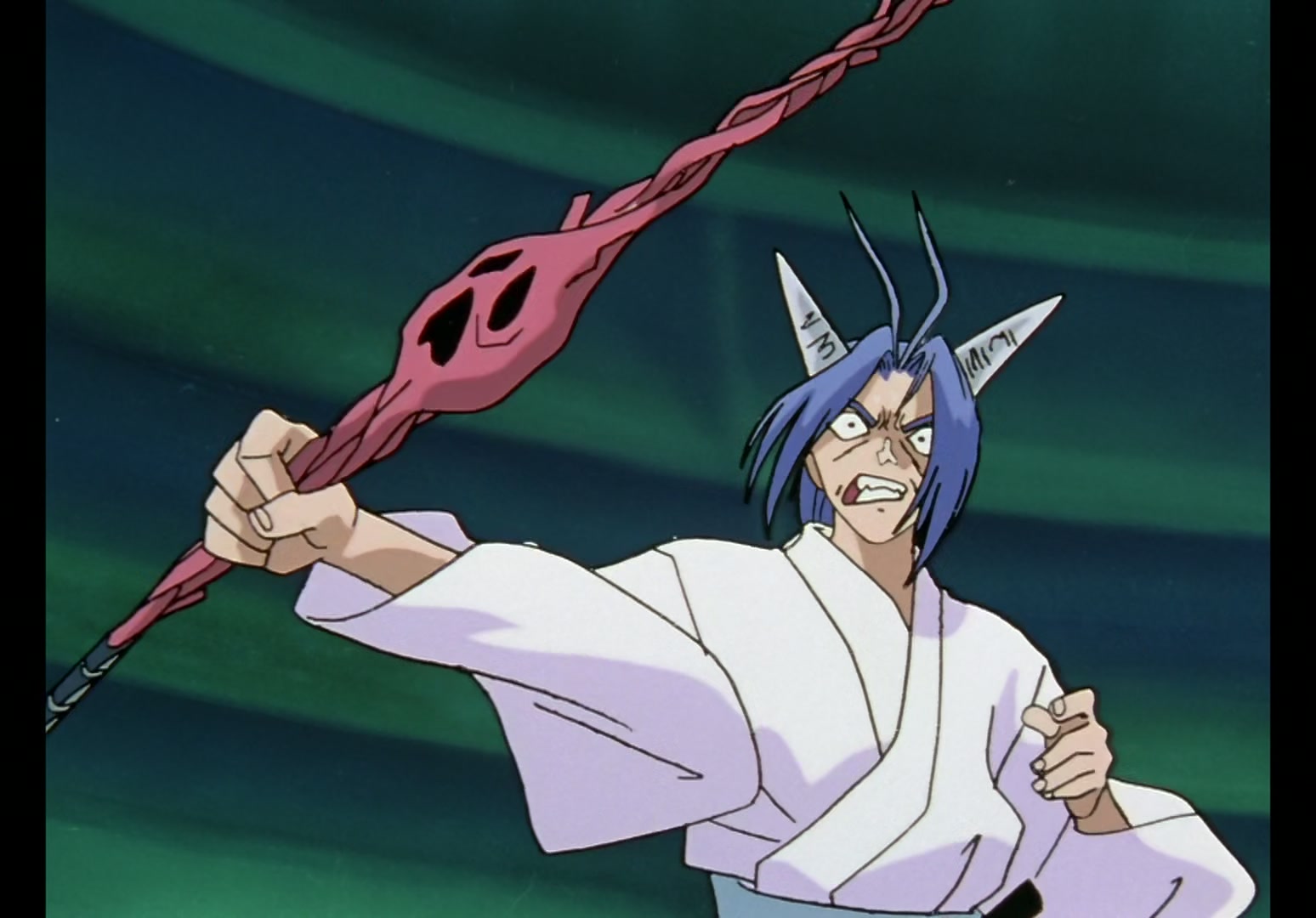 Yu Yu Hakusho Ep 49: Genkai's Strength @ 00:15:05