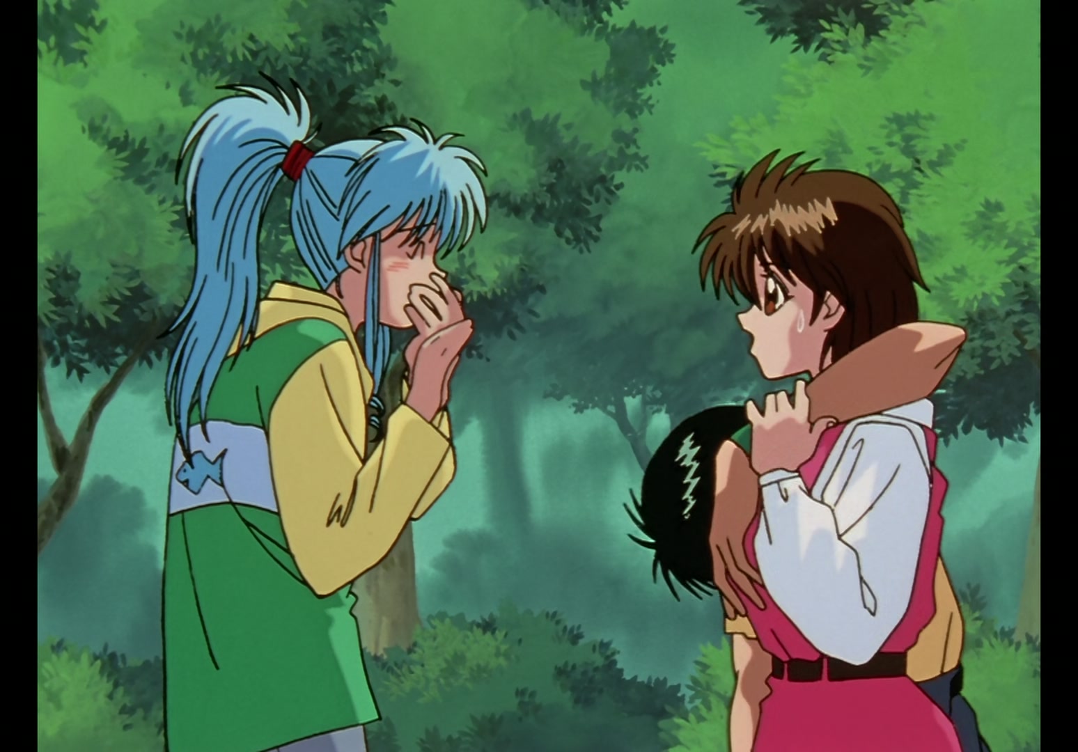 Yu Yu Hakusho Ep 49: Genkai's Strength @ 00:19:35
