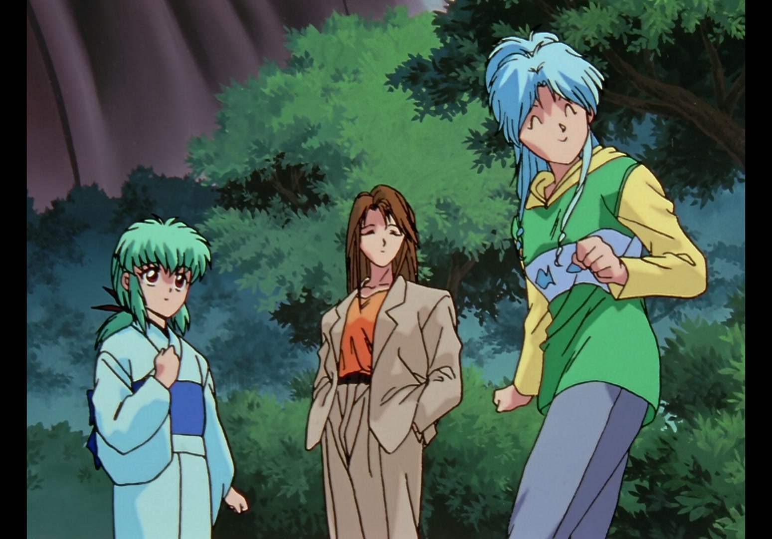 Yu Yu Hakusho Ep 49: Genkai's Strength @ 00:19:50