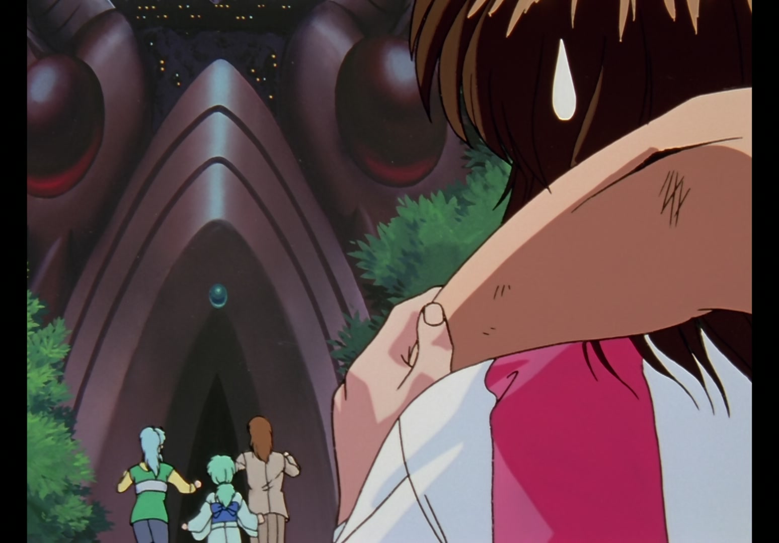 Yu Yu Hakusho Ep 49: Genkai's Strength @ 00:19:54