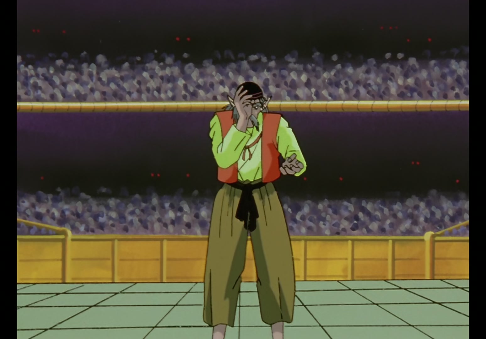 Yu Yu Hakusho Ep 49: Genkai's Strength @ 00:21:32