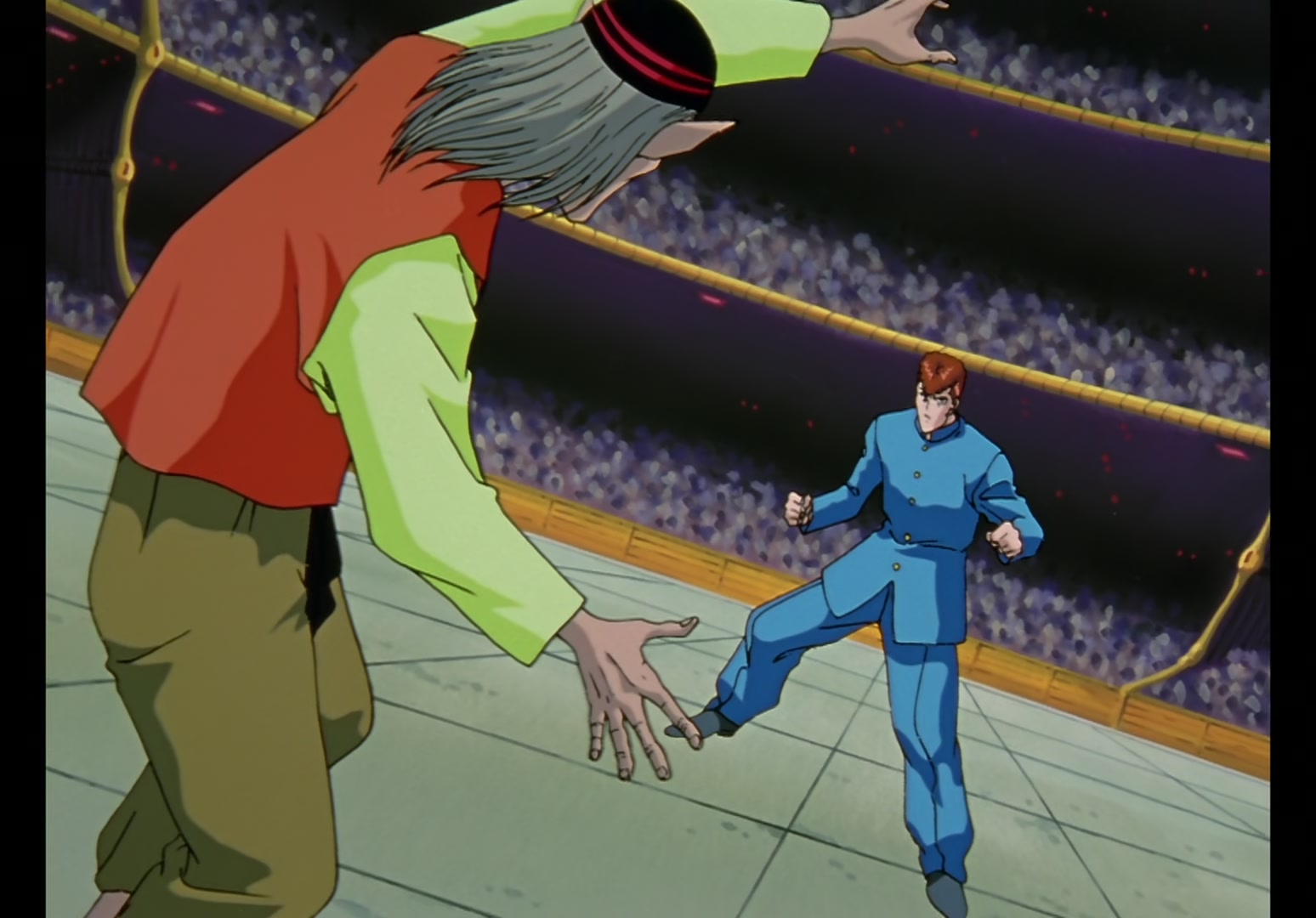 Yu Yu Hakusho Ep 49: Genkai's Strength @ 00:21:40