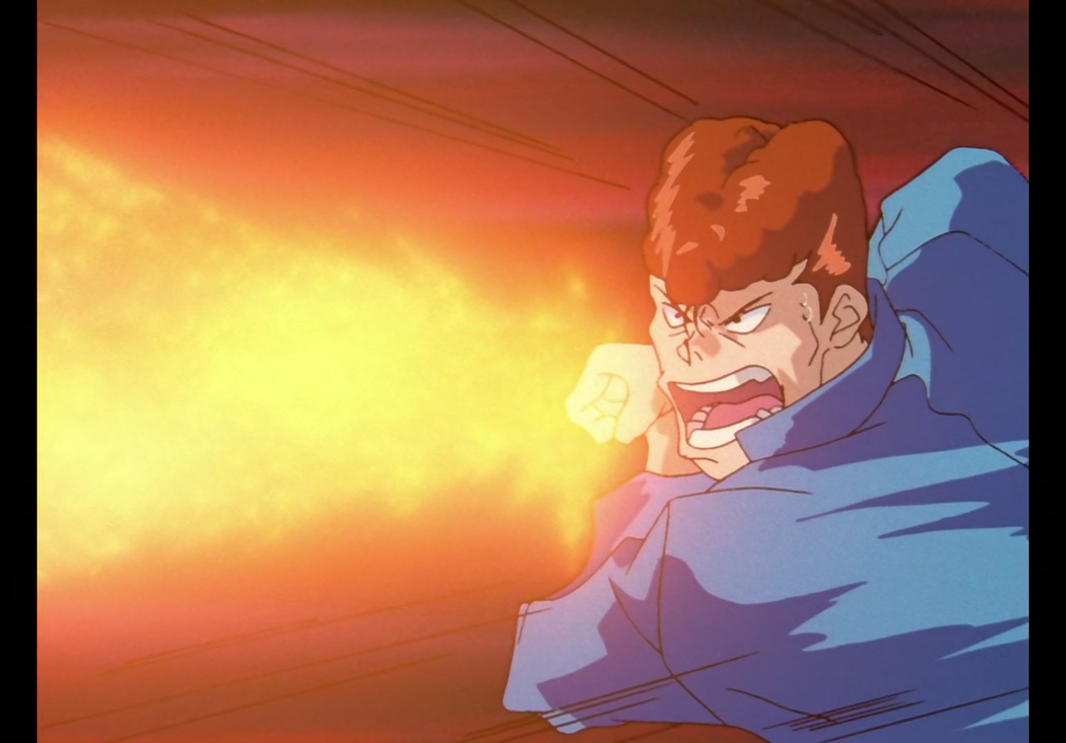 Yu Yu Hakusho Ep 49: Genkai's Strength @ 00:21:59