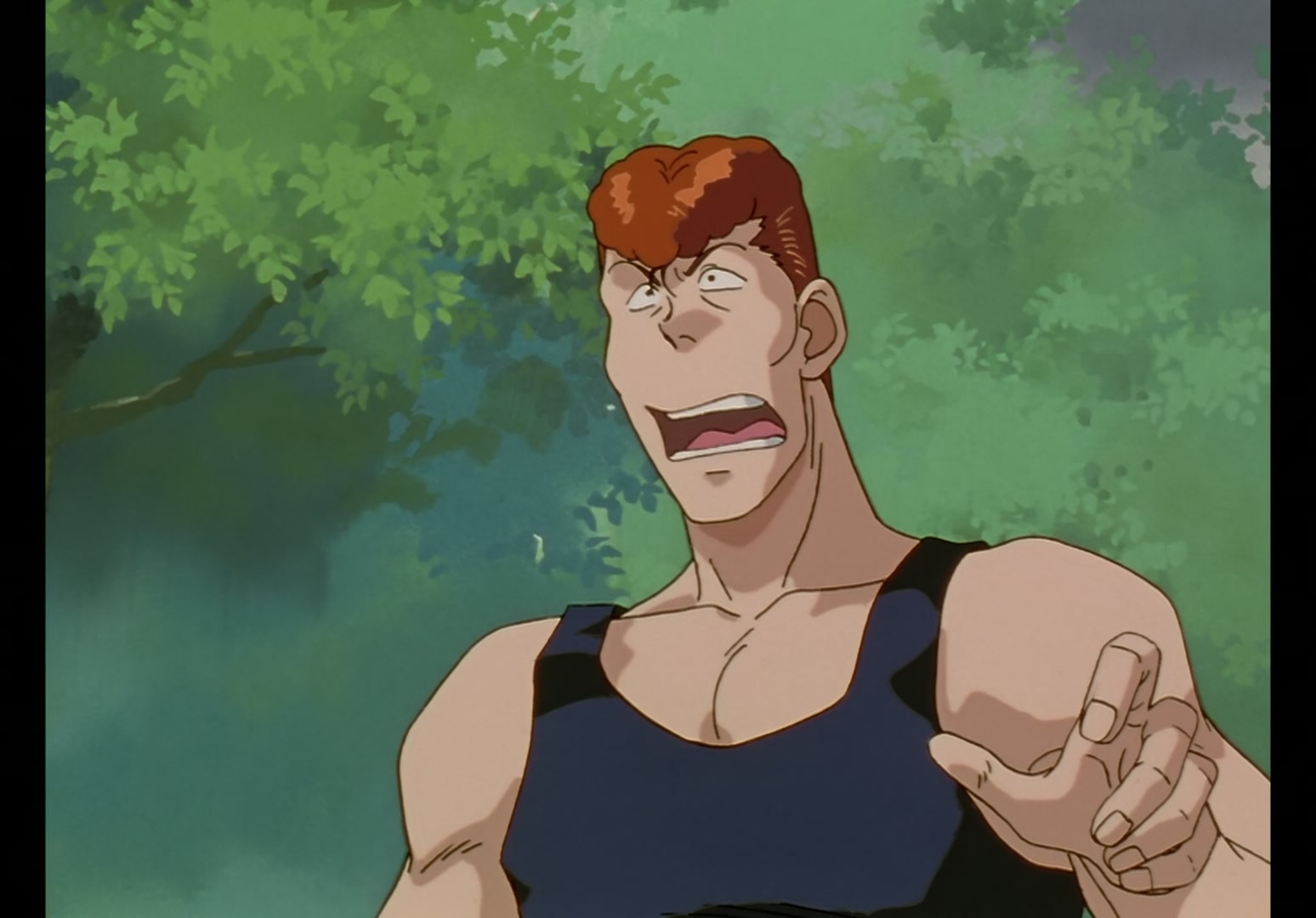 Yu Yu Hakusho Ep 52: The Death of Genkai @ 00:07:53