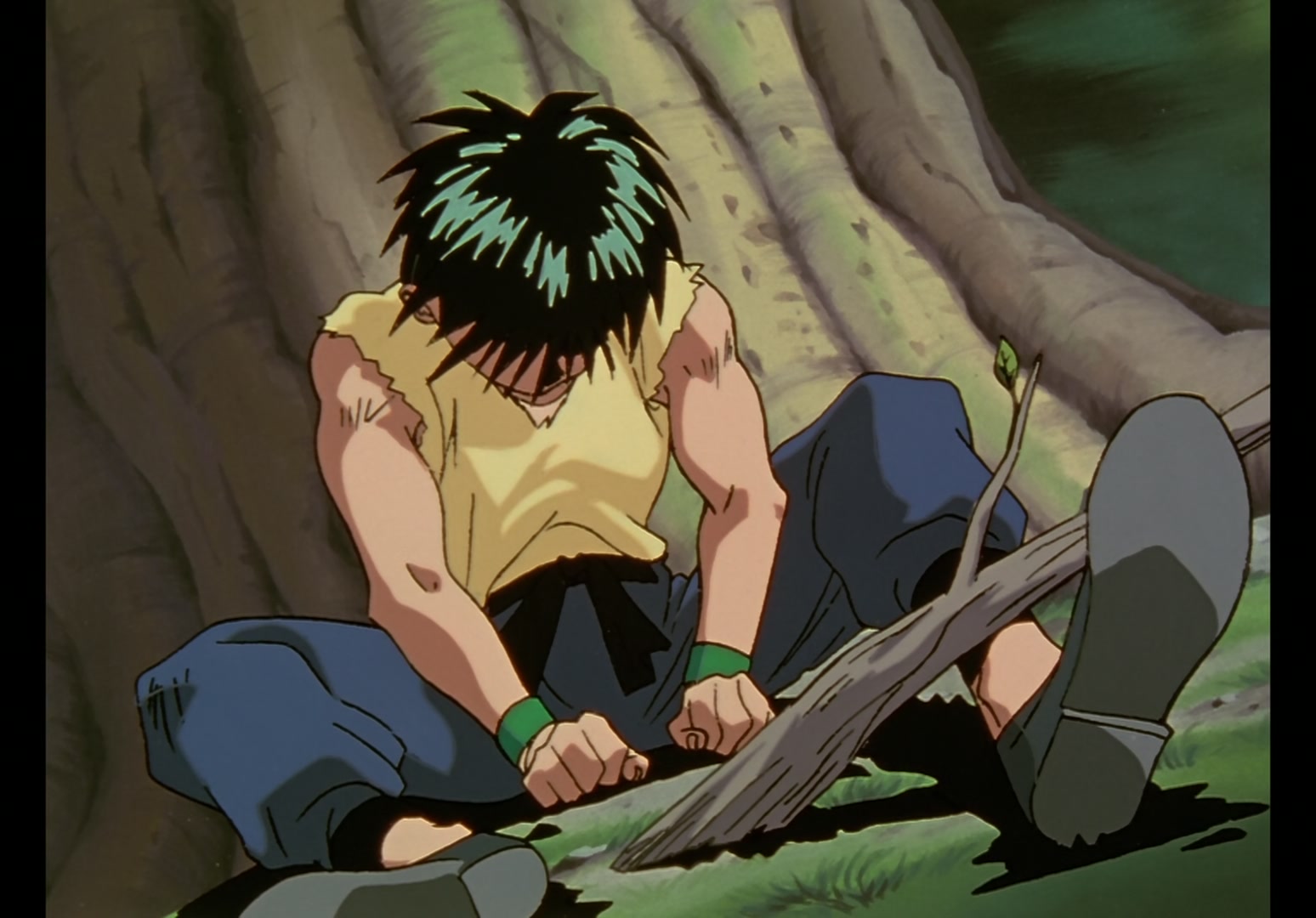 Yu Yu Hakusho Ep 52: The Death of Genkai @ 00:18:30