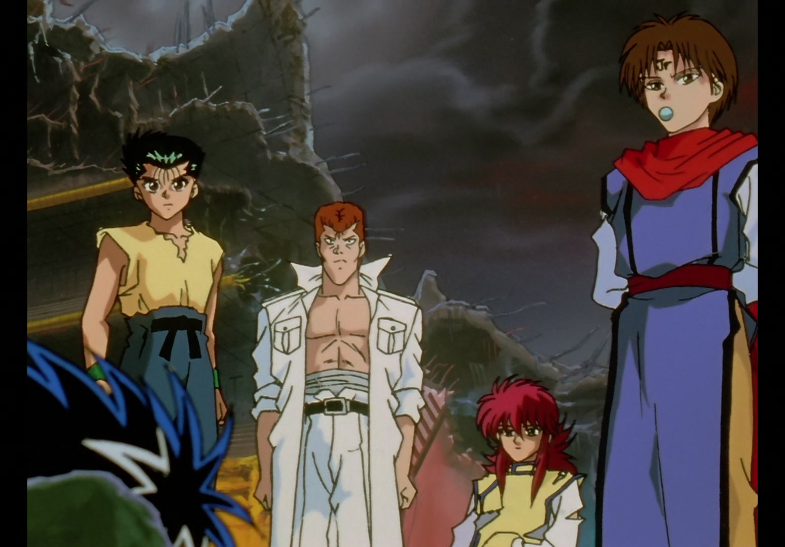 Yu Yu Hakusho Ep 59: The Shadow of Elder Toguro @ 00:02:23