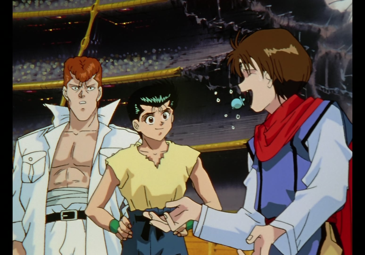Yu Yu Hakusho Ep 59: The Shadow of Elder Toguro @ 00:04:02