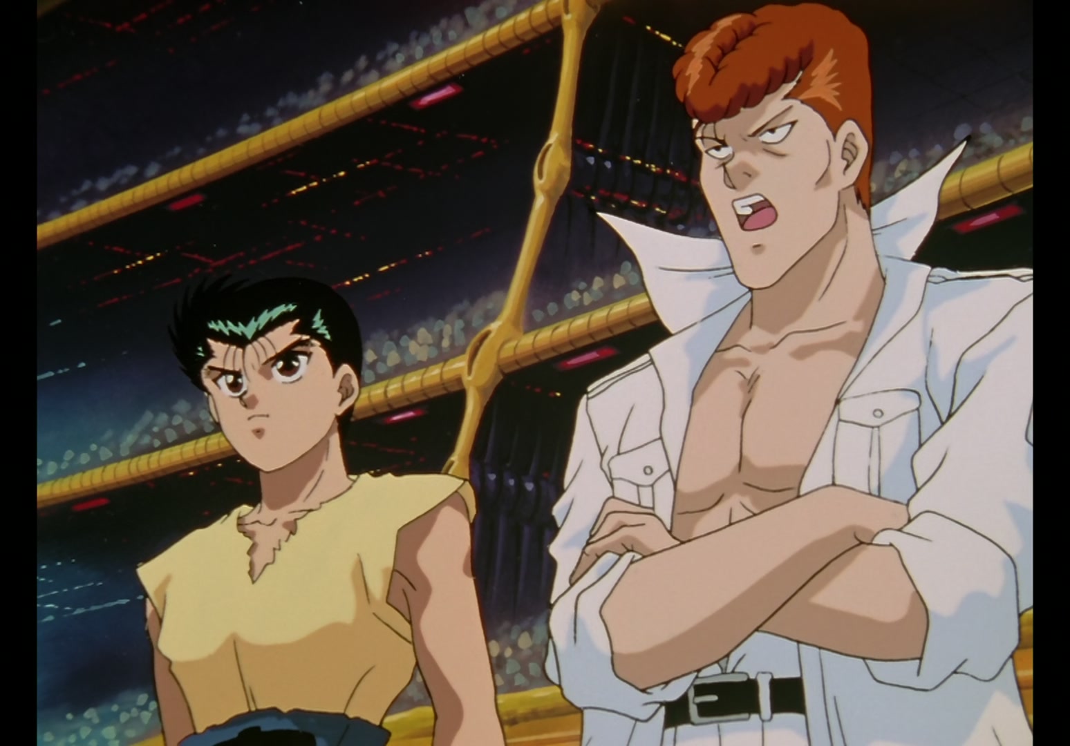 Yu Yu Hakusho Ep 59: The Shadow of Elder Toguro @ 00:08:35