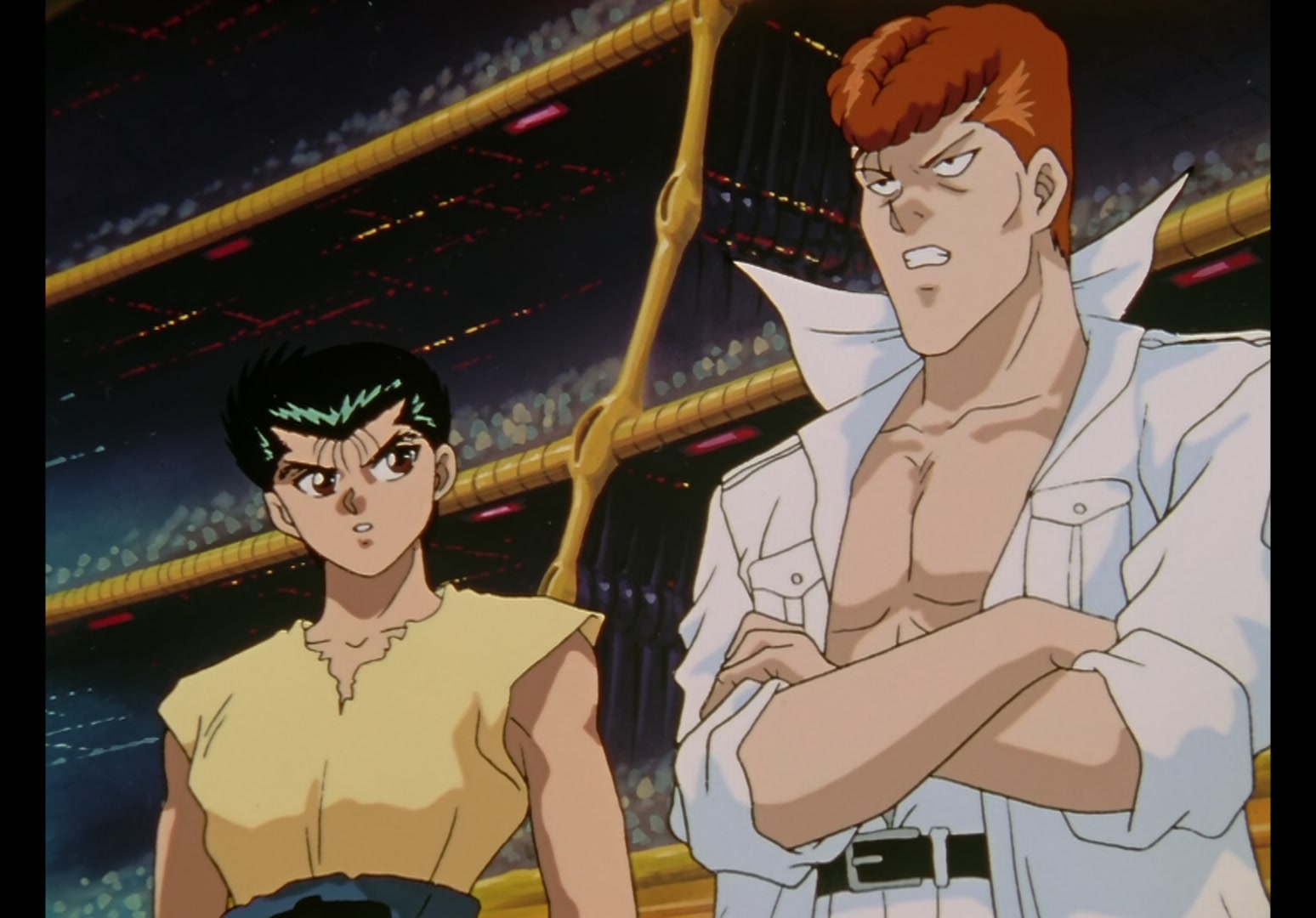 Yu Yu Hakusho Ep 59: The Shadow of Elder Toguro @ 00:08:39