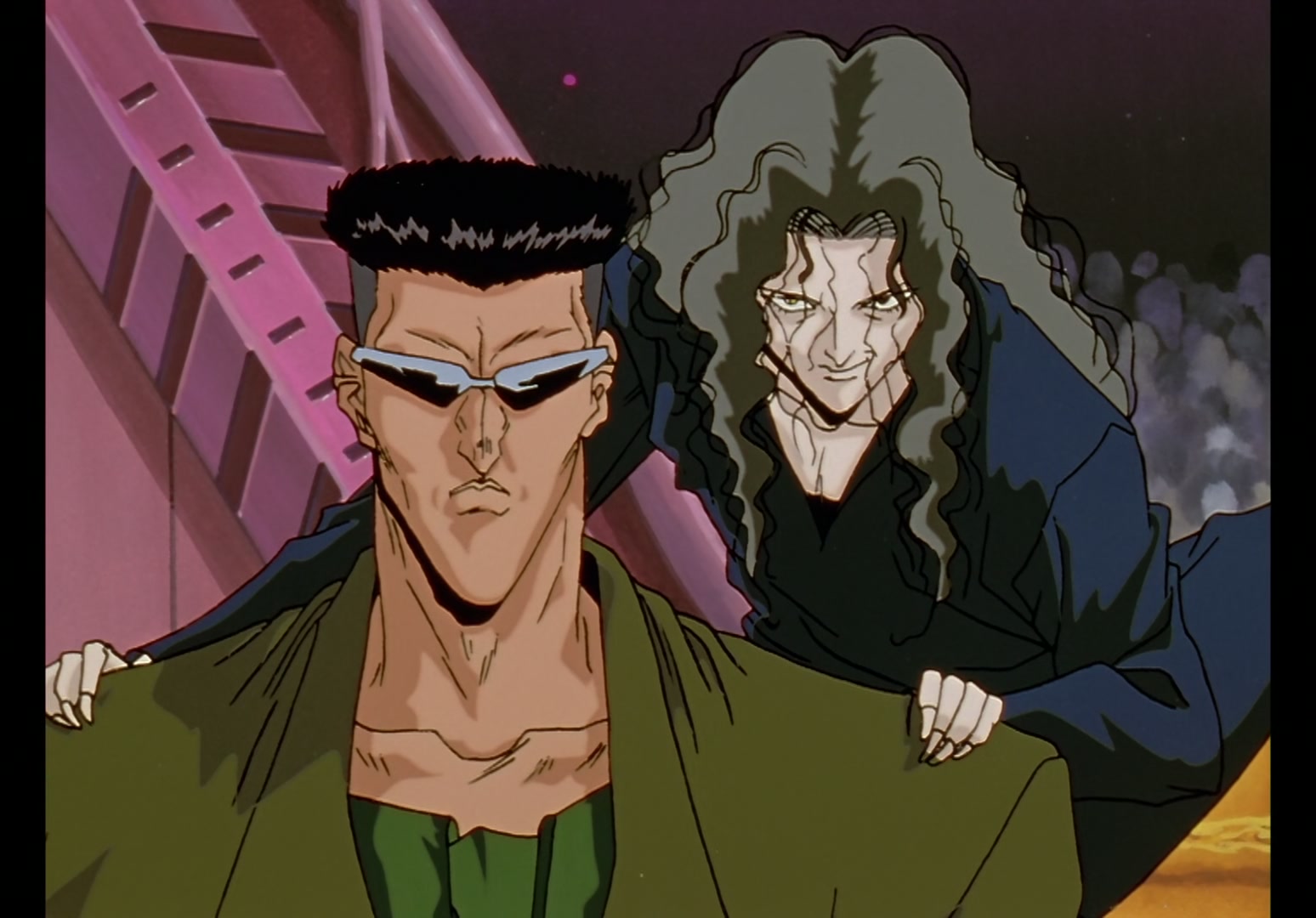 Yu Yu Hakusho Ep 59: The Shadow of Elder Toguro @ 00:09:05