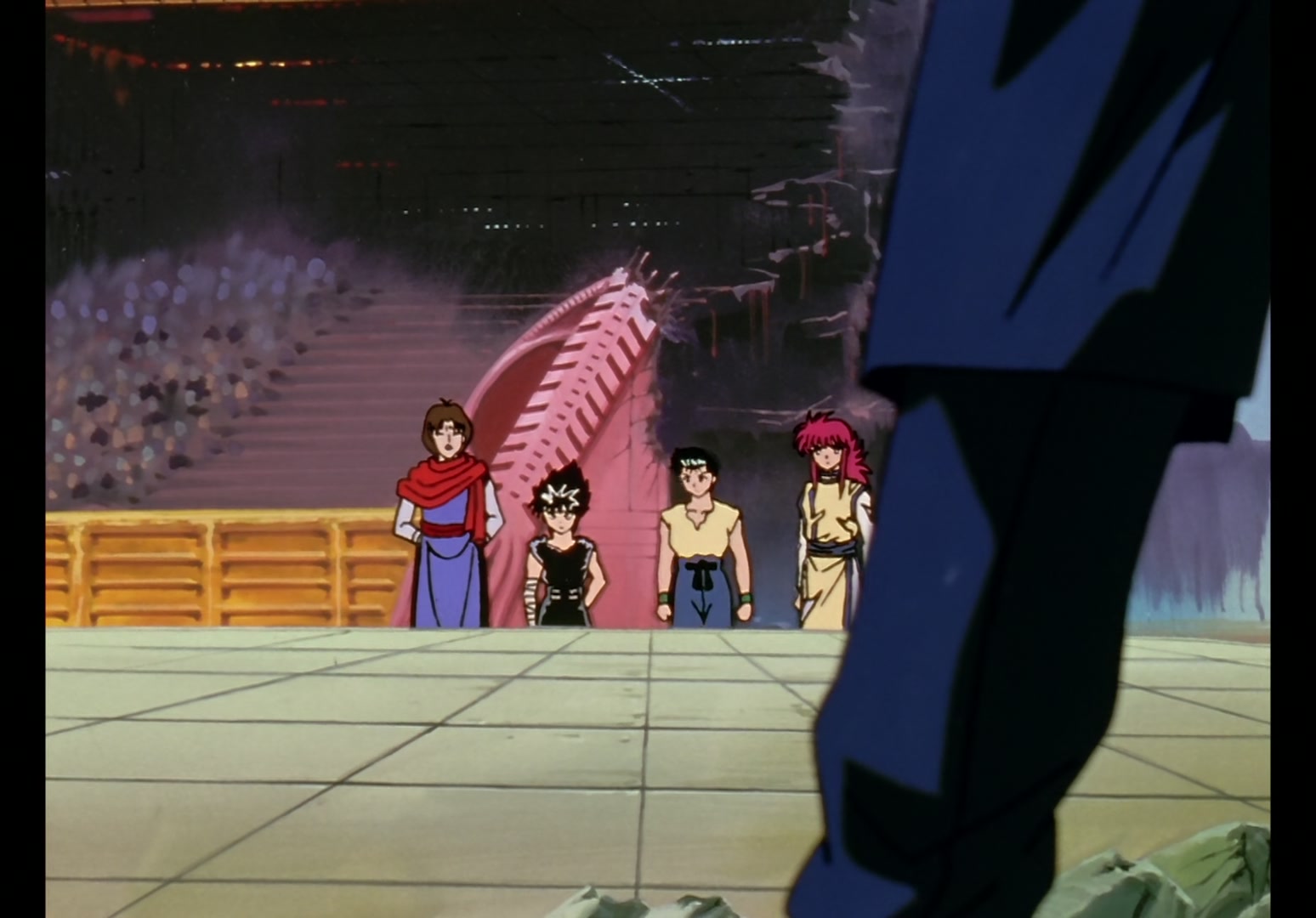 Yu Yu Hakusho Ep 59: The Shadow of Elder Toguro @ 00:14:35