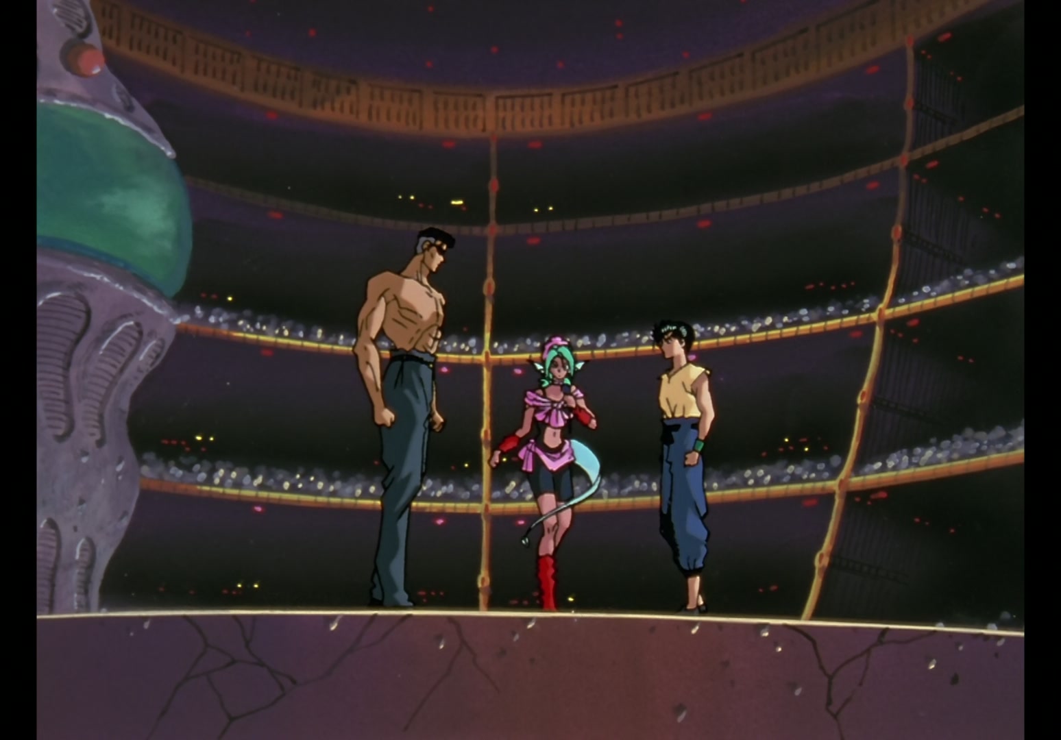Yu Yu Hakusho Ep 61: Yusuke vs. Toguro @ 00:04:25