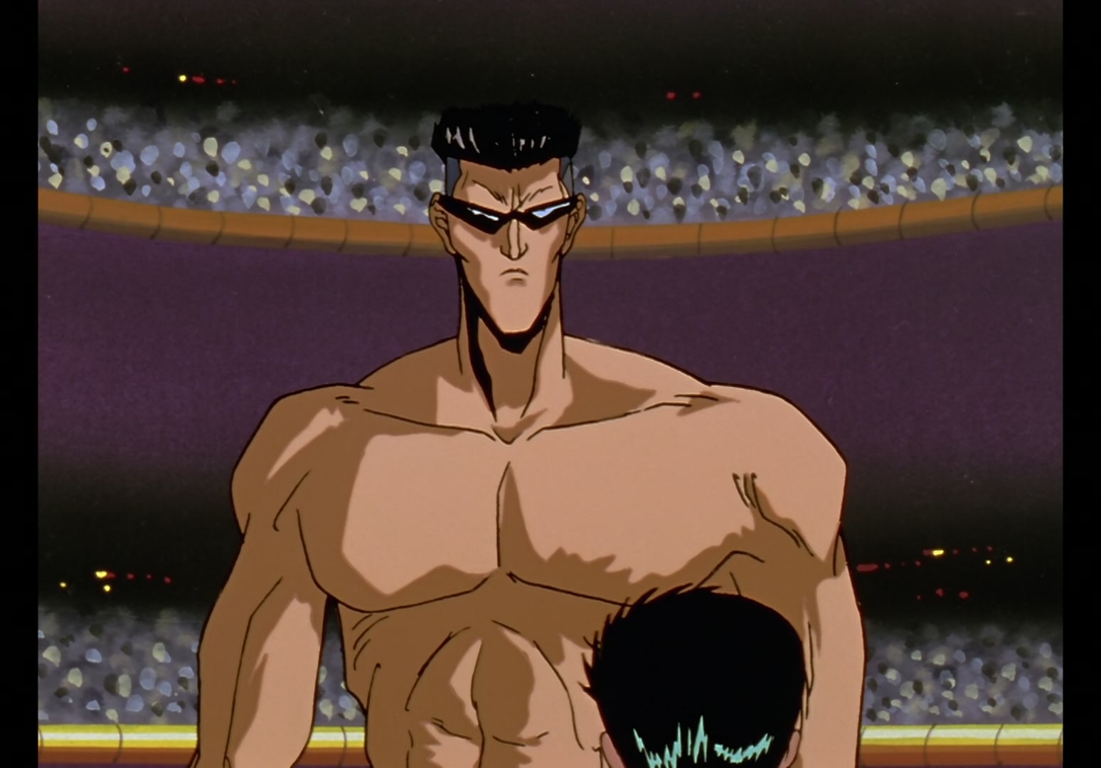 Yu Yu Hakusho Ep 61: Yusuke vs. Toguro @ 00:04:47