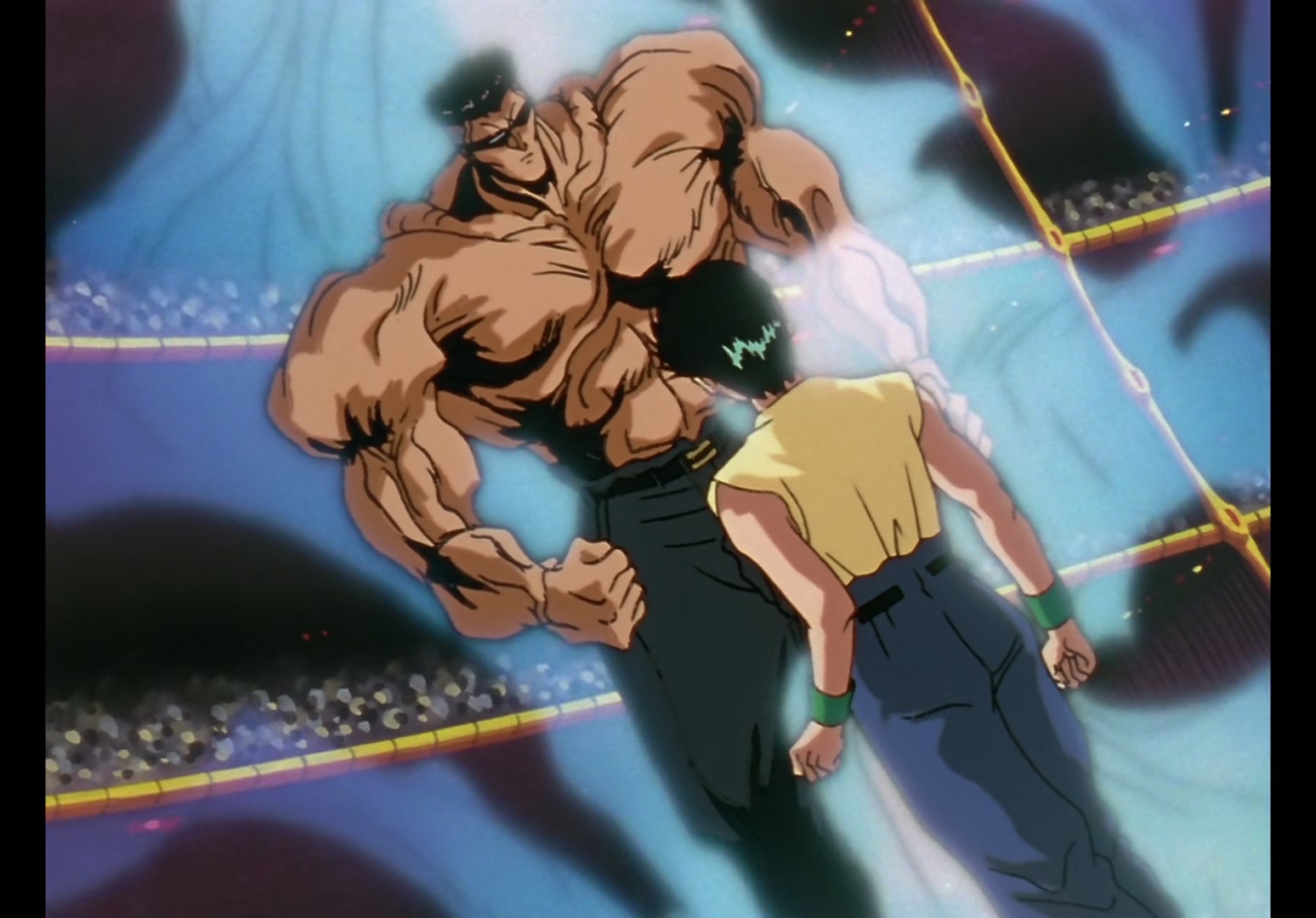 Yu Yu Hakusho Ep 61: Yusuke vs. Toguro @ 00:06:49