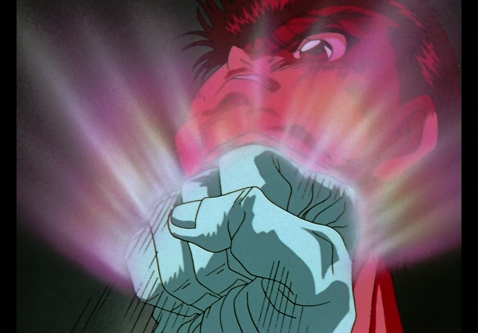 Yu Yu Hakusho Ep 61: Yusuke vs. Toguro @ 00:07:23