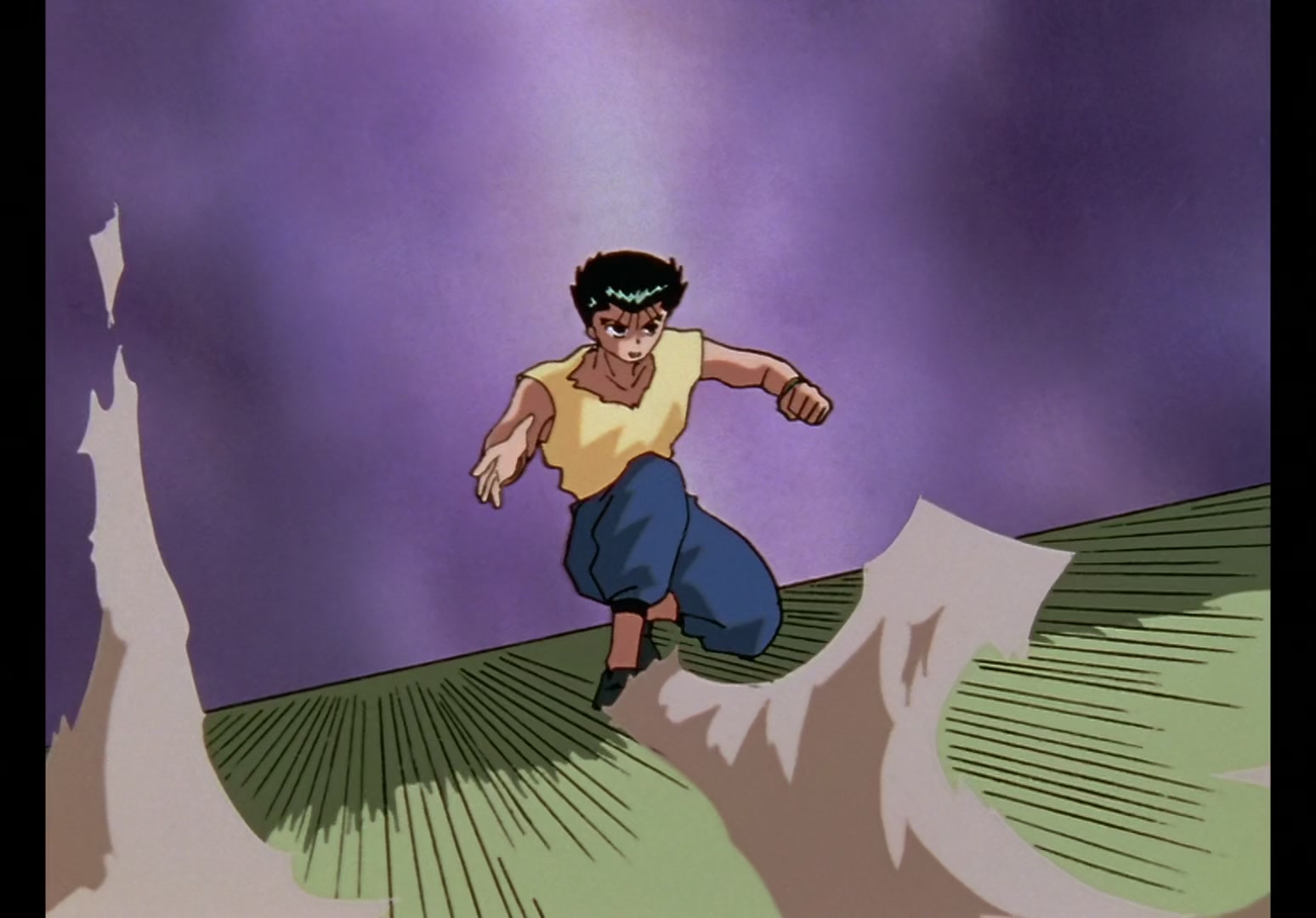 Yu Yu Hakusho Ep 61: Yusuke vs. Toguro @ 00:07:34
