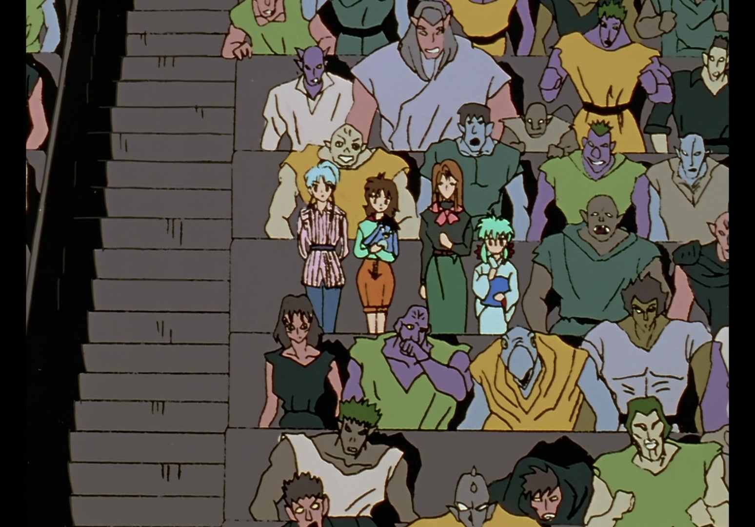 Yu Yu Hakusho Ep 61: Yusuke vs. Toguro @ 00:08:58