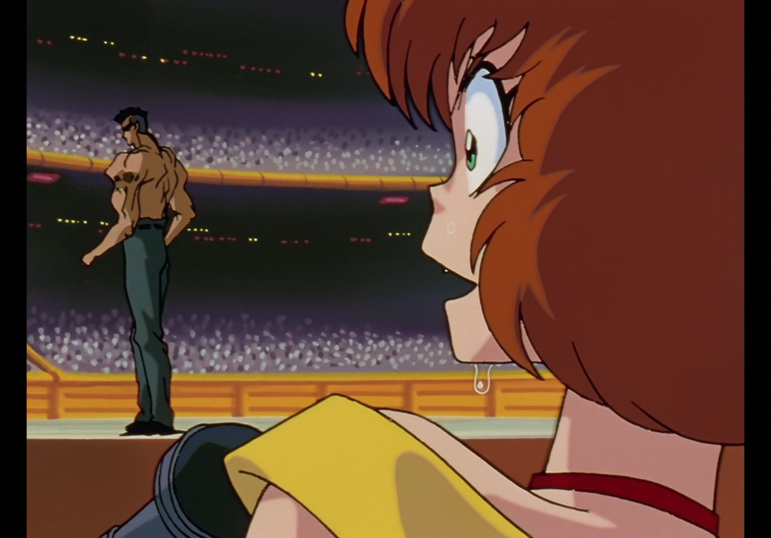 Yu Yu Hakusho Ep 61: Yusuke vs. Toguro @ 00:09:05