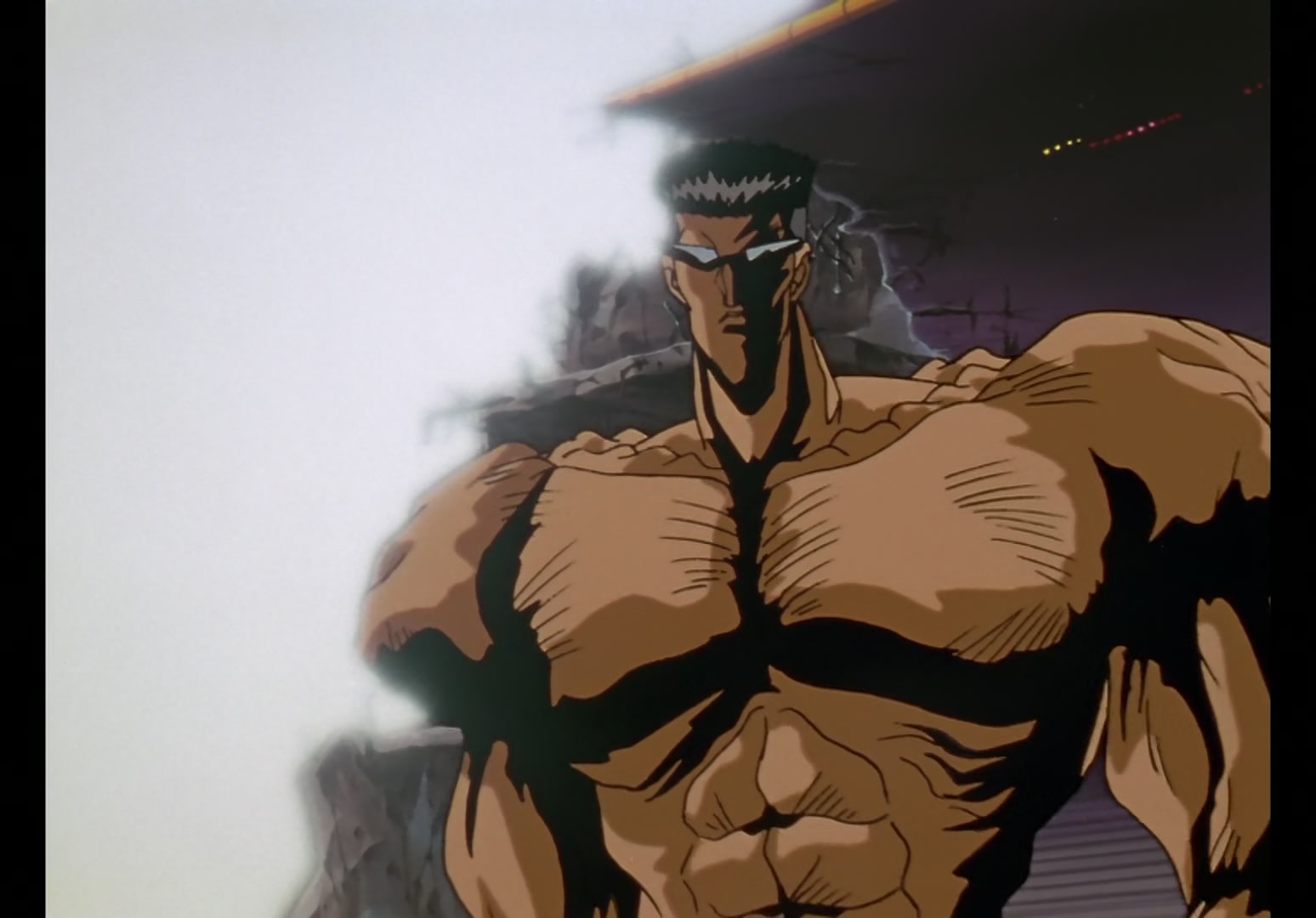 Yu Yu Hakusho Ep 61: Yusuke vs. Toguro @ 00:09:32