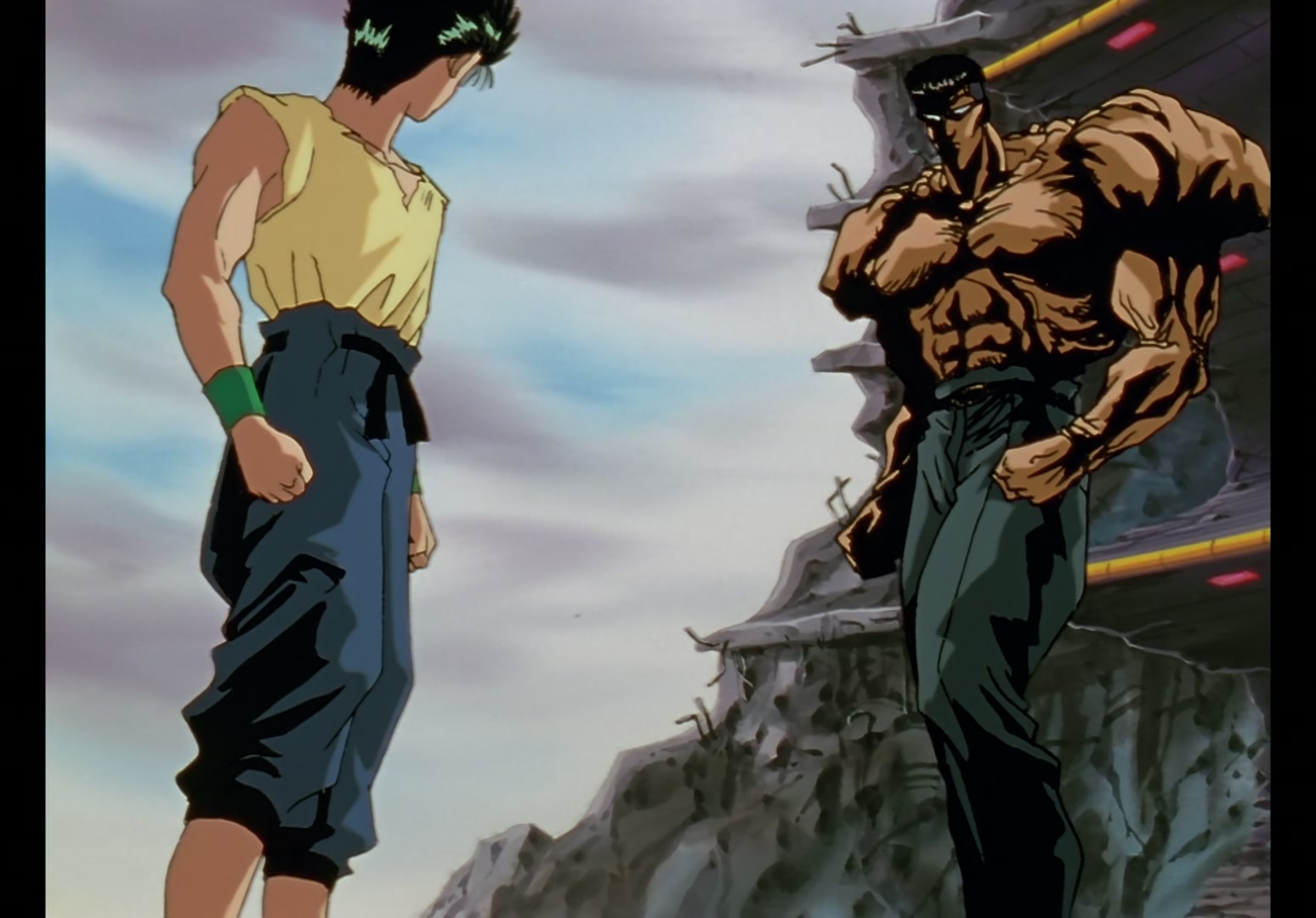 Yu Yu Hakusho Ep 61: Yusuke vs. Toguro @ 00:09:43