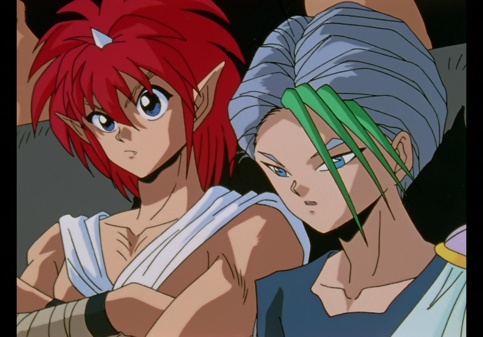Yu Yu Hakusho Ep 61: Yusuke vs. Toguro @ 00:09:47