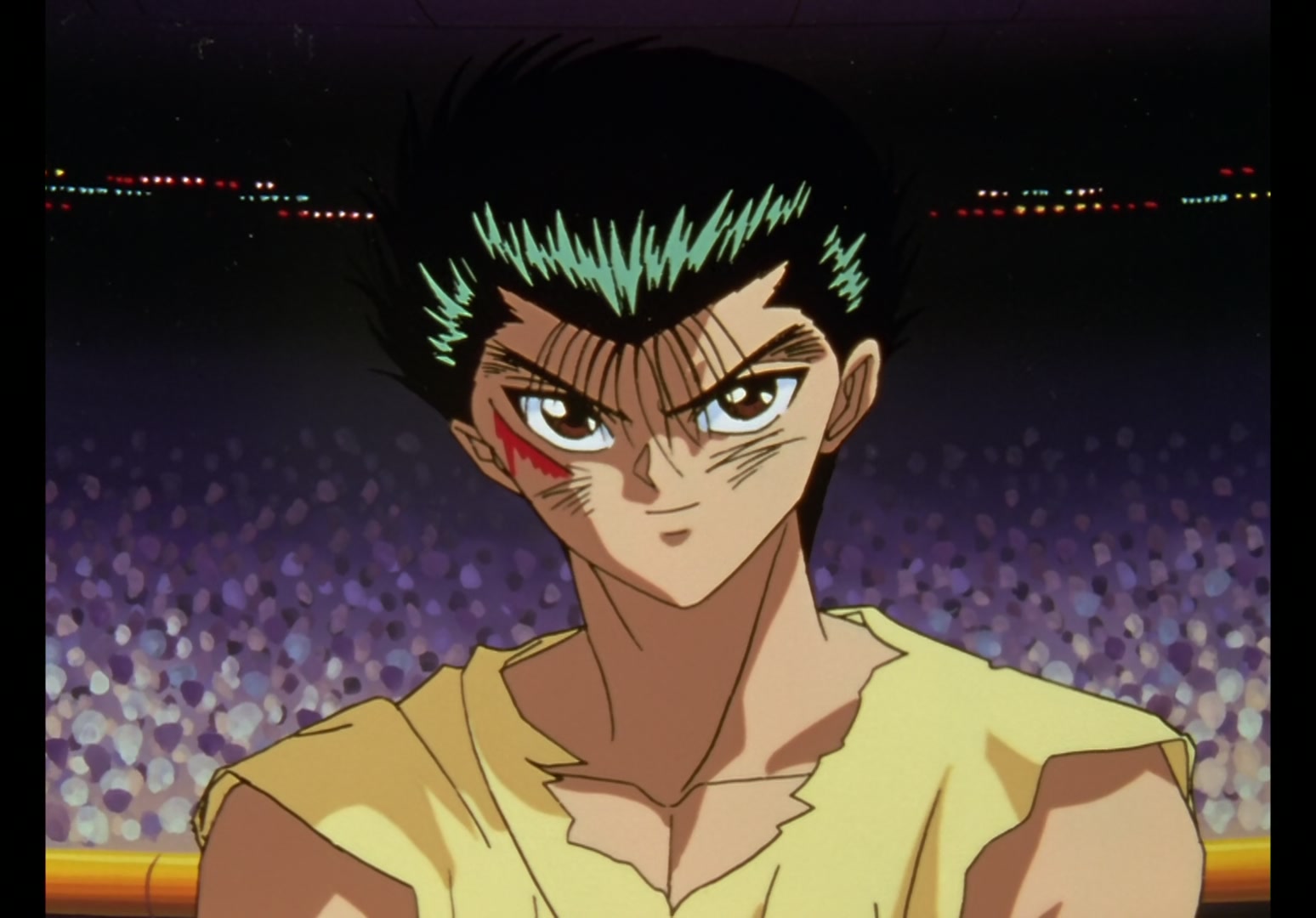 Yu Yu Hakusho Ep 61: Yusuke vs. Toguro @ 00:10:36