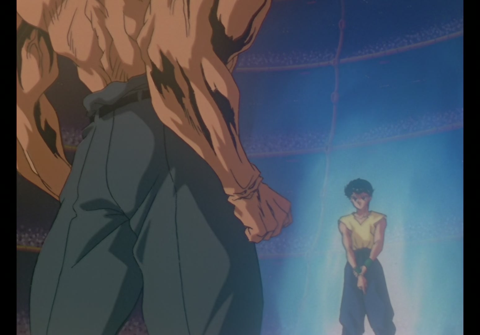 Yu Yu Hakusho Ep 61: Yusuke vs. Toguro @ 00:12:22