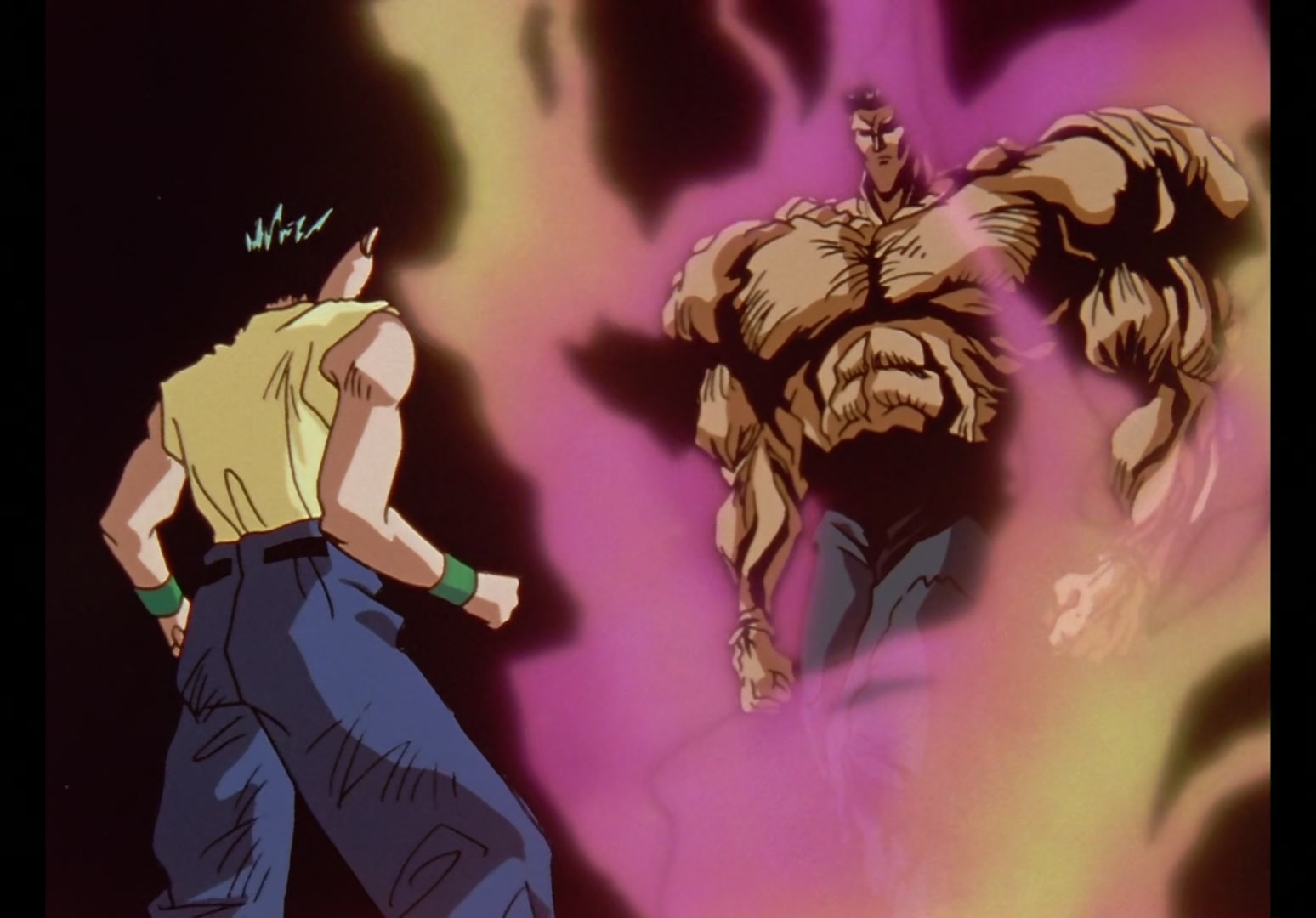 Yu Yu Hakusho Ep 61: Yusuke vs. Toguro @ 00:20:32