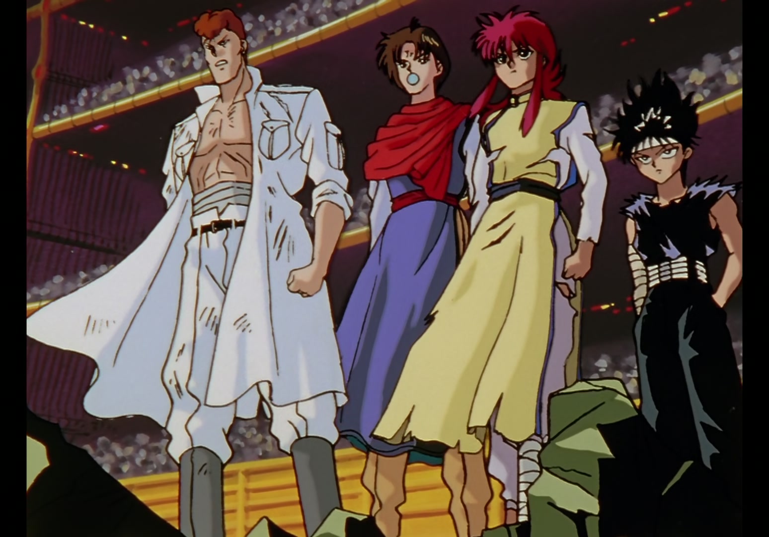 Yu Yu Hakusho Ep 61: Yusuke vs. Toguro @ 00:21:21