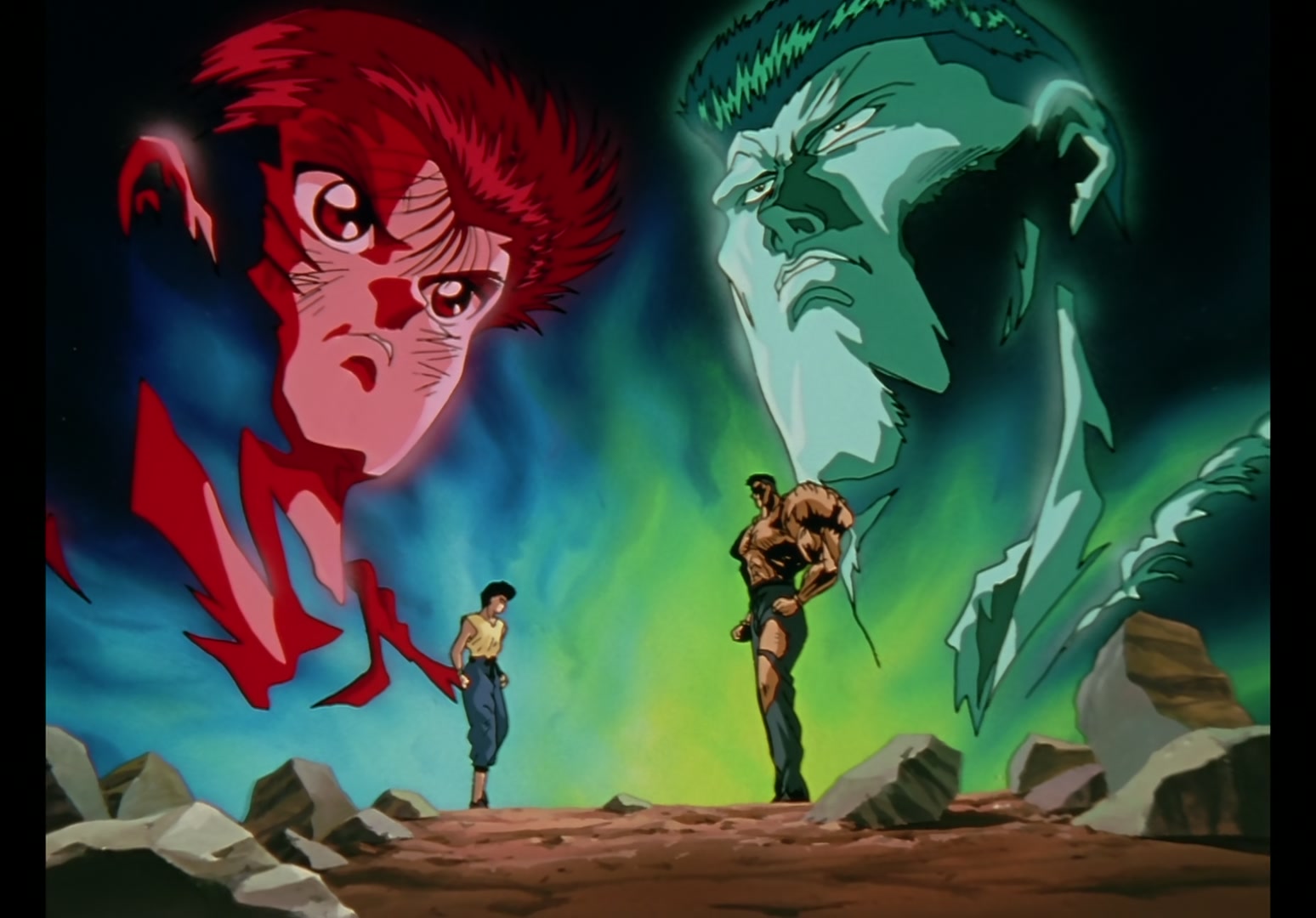 Yu Yu Hakusho Ep 61: Yusuke vs. Toguro @ 00:21:40