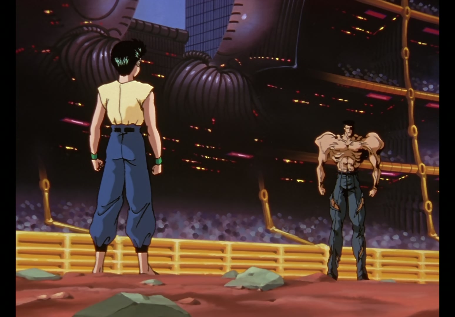 Yu Yu Hakusho Ep 62: Toguro's Full Power @ 00:04:13