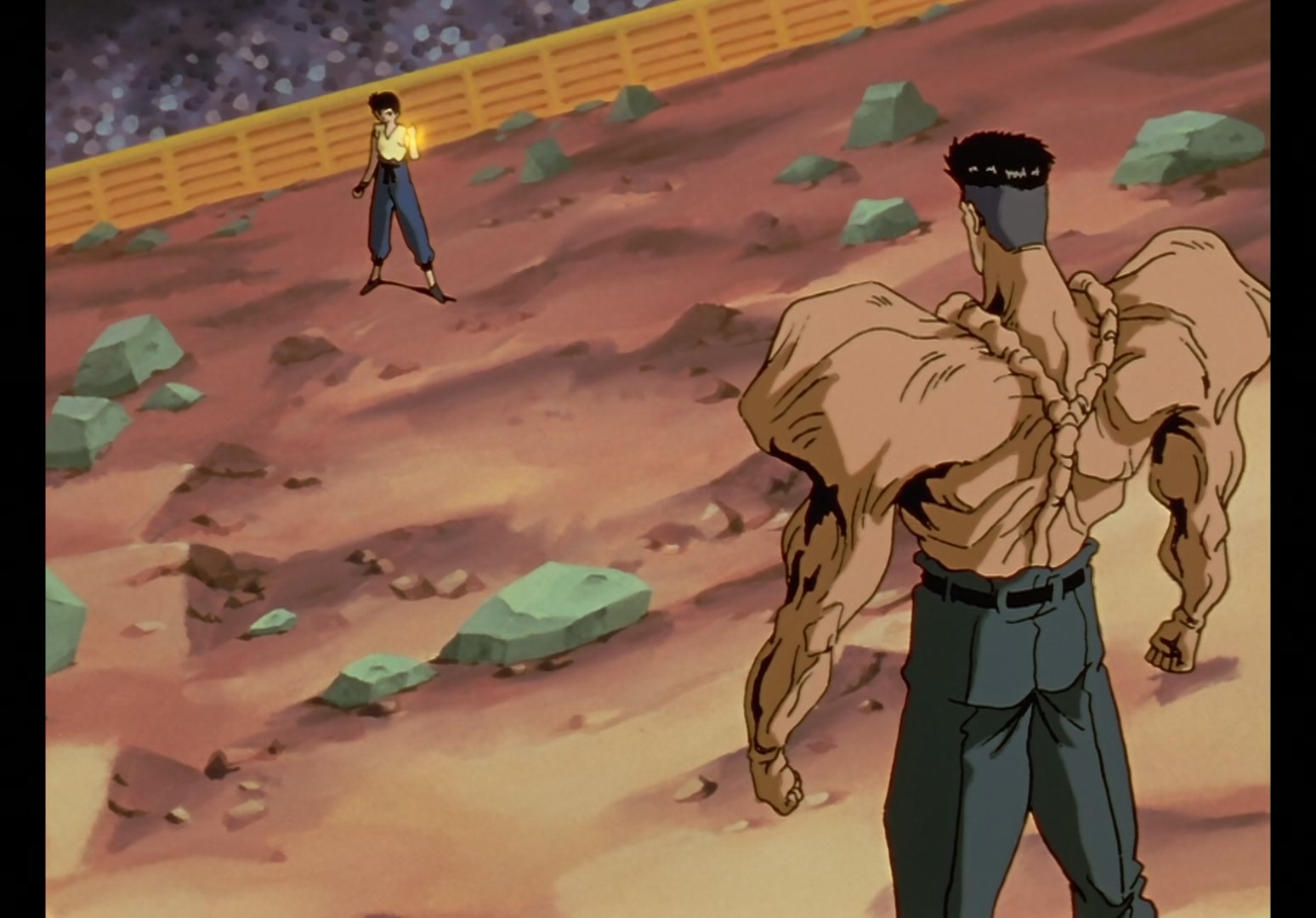 Yu Yu Hakusho Ep 62: Toguro's Full Power @ 00:04:40