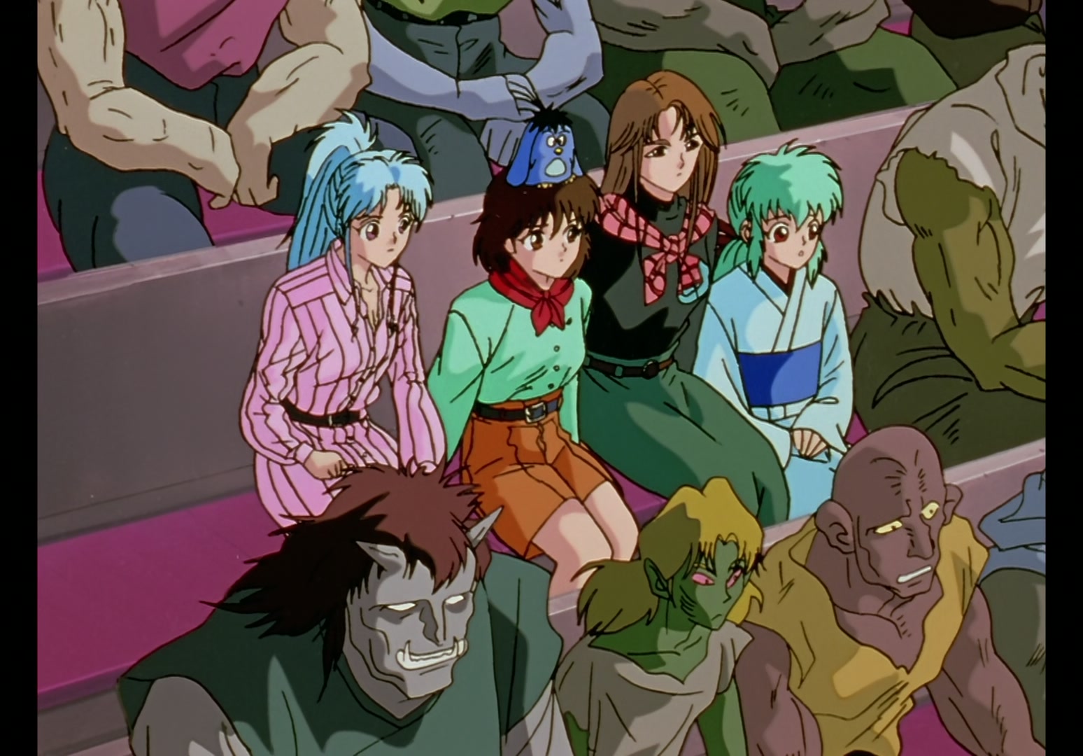 Yu Yu Hakusho Ep 62: Toguro's Full Power @ 00:08:50