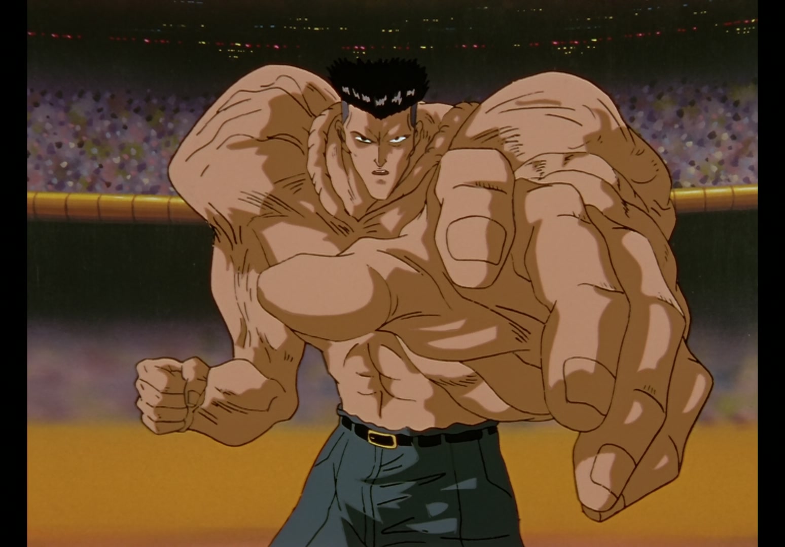 Yu Yu Hakusho Ep 62: Toguro's Full Power @ 00:09:28