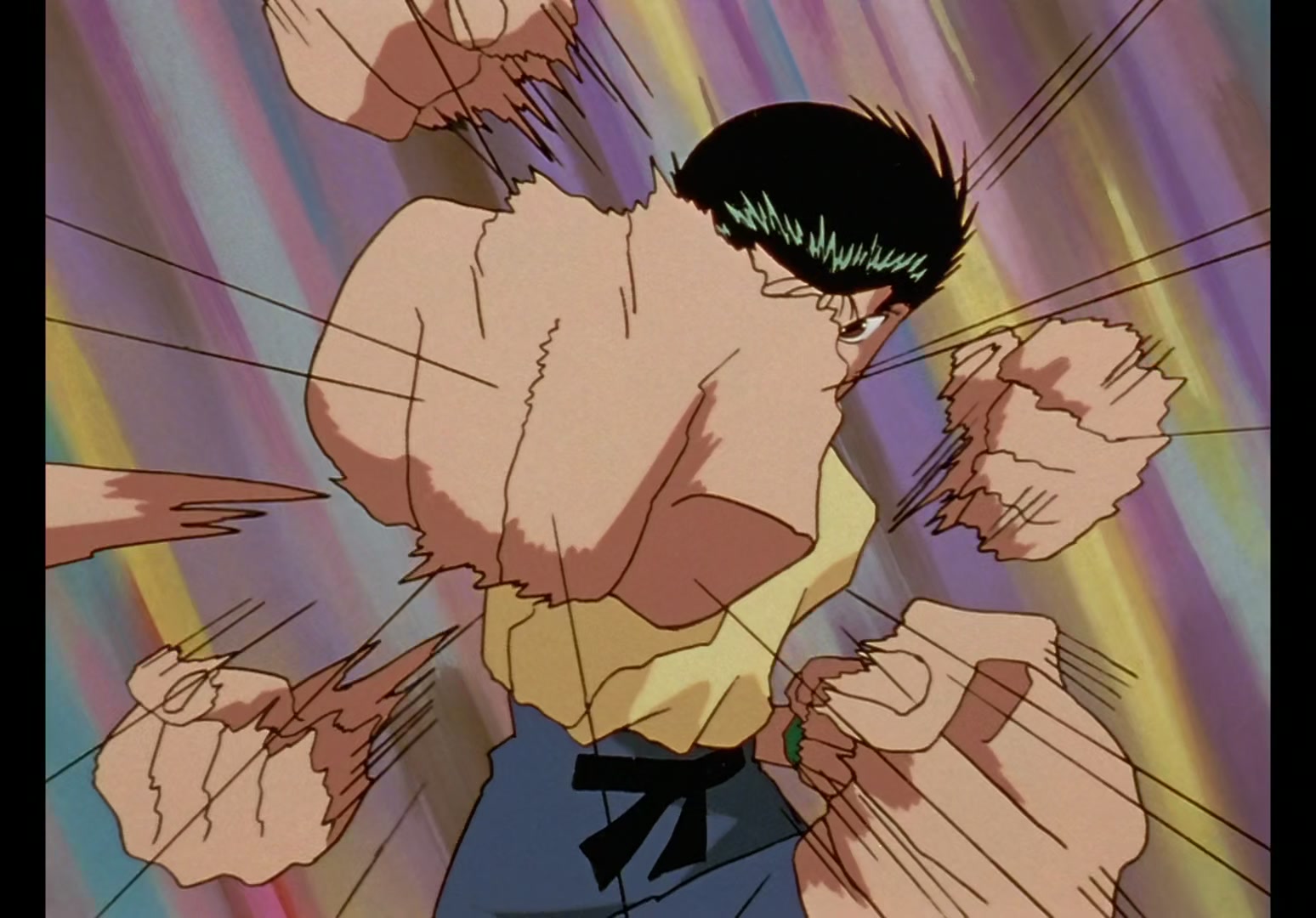 Yu Yu Hakusho Ep 62: Toguro's Full Power @ 00:09:43