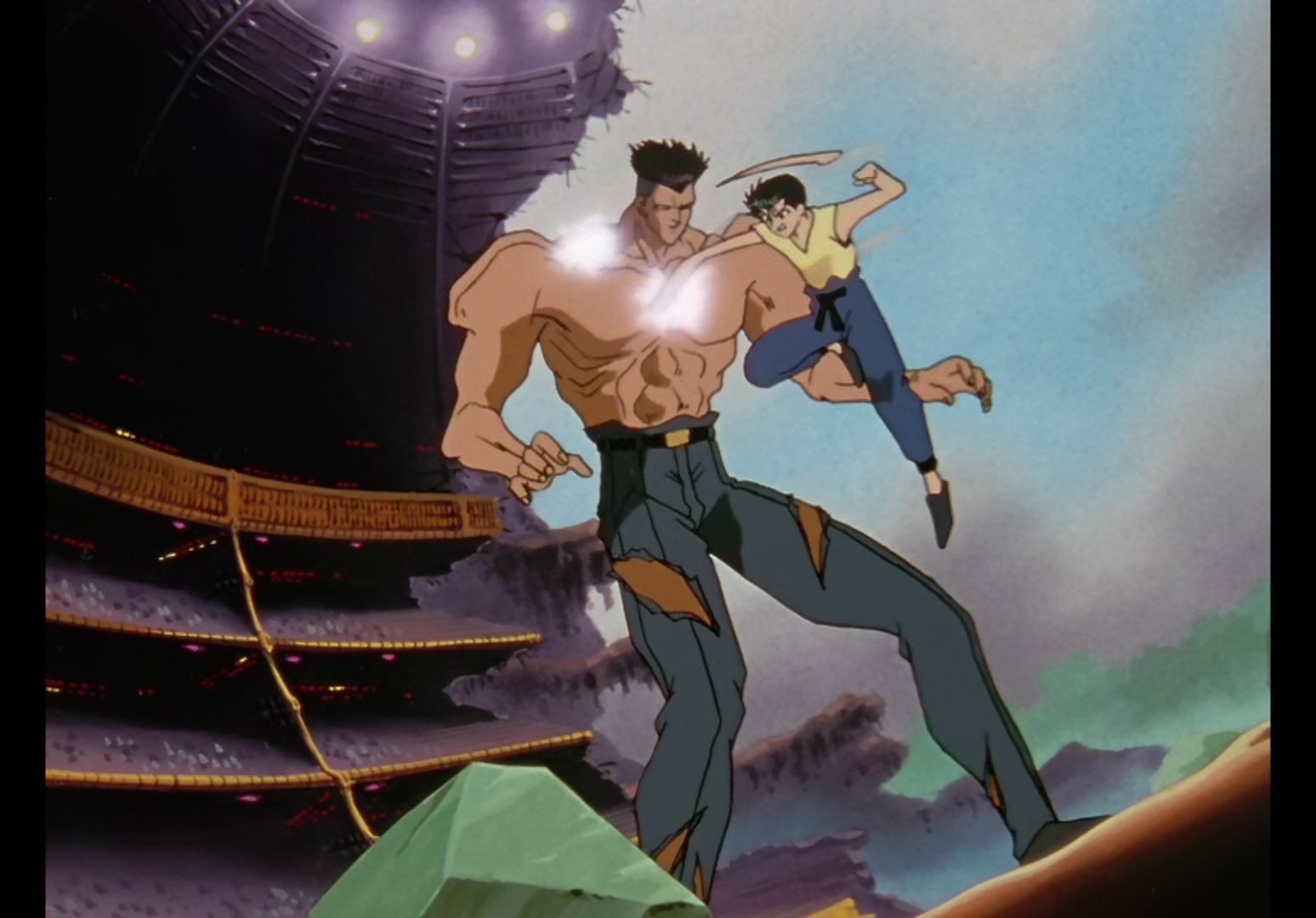 Yu Yu Hakusho Ep 62: Toguro's Full Power @ 00:09:47