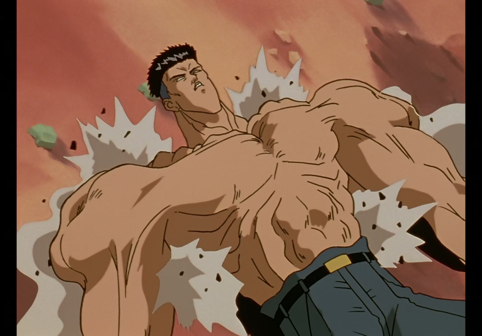Yu Yu Hakusho Ep 62: Toguro's Full Power @ 00:10:10