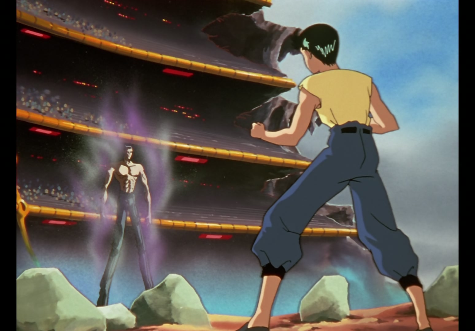 Yu Yu Hakusho Ep 62: Toguro's Full Power @ 00:12:41