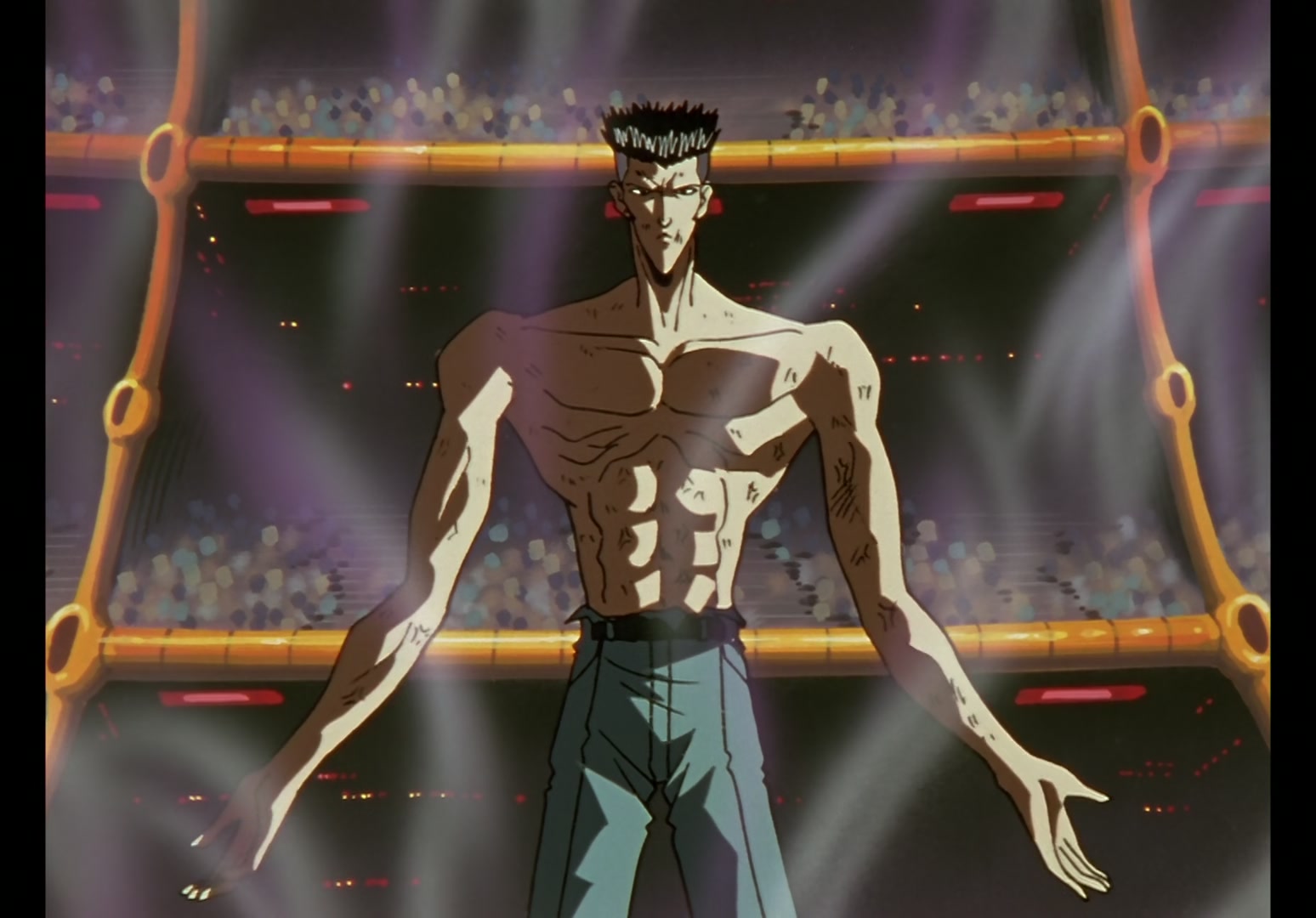 Yu Yu Hakusho Ep 62: Toguro's Full Power @ 00:12:45