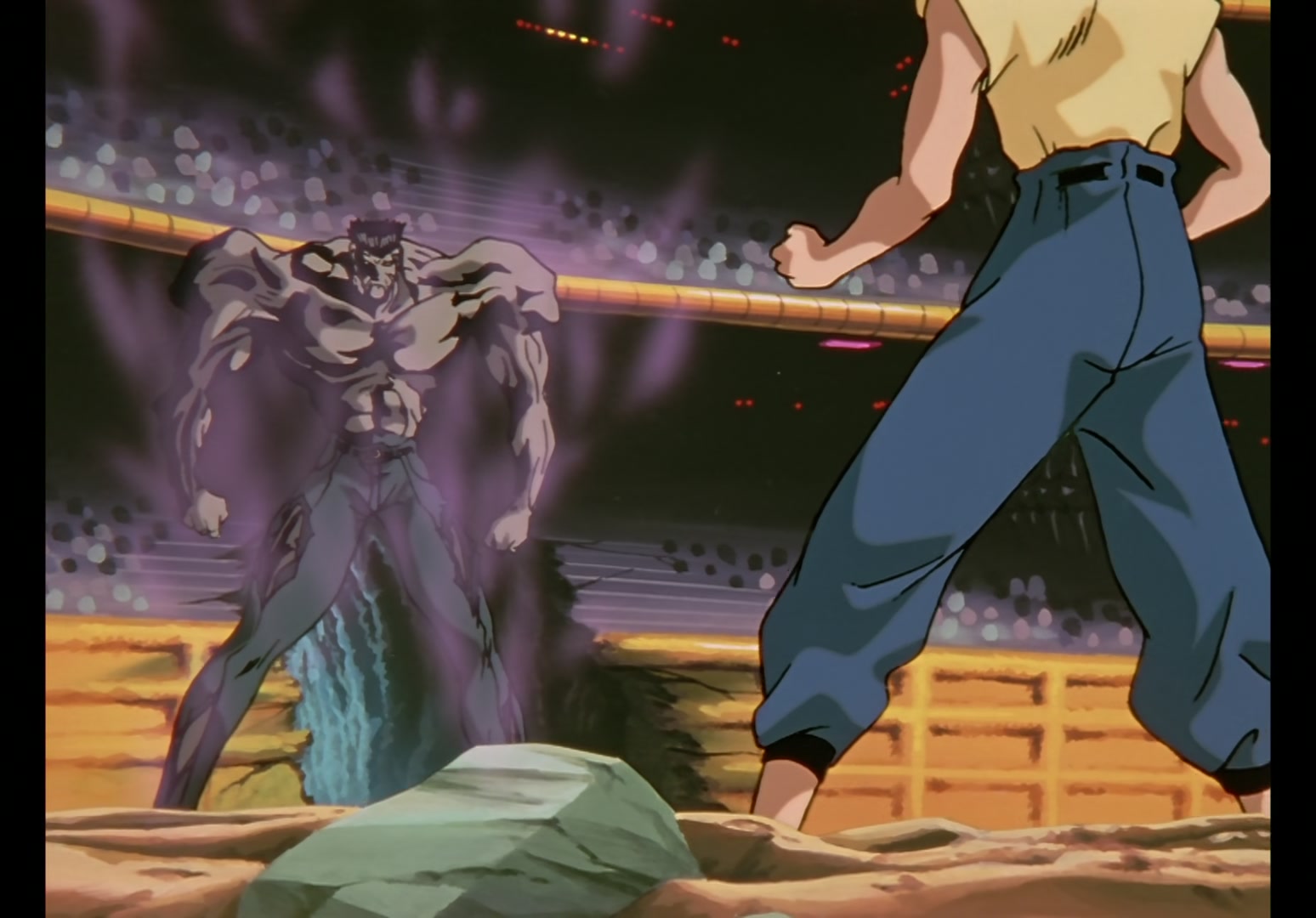 Yu Yu Hakusho Ep 62: Toguro's Full Power @ 00:16:10